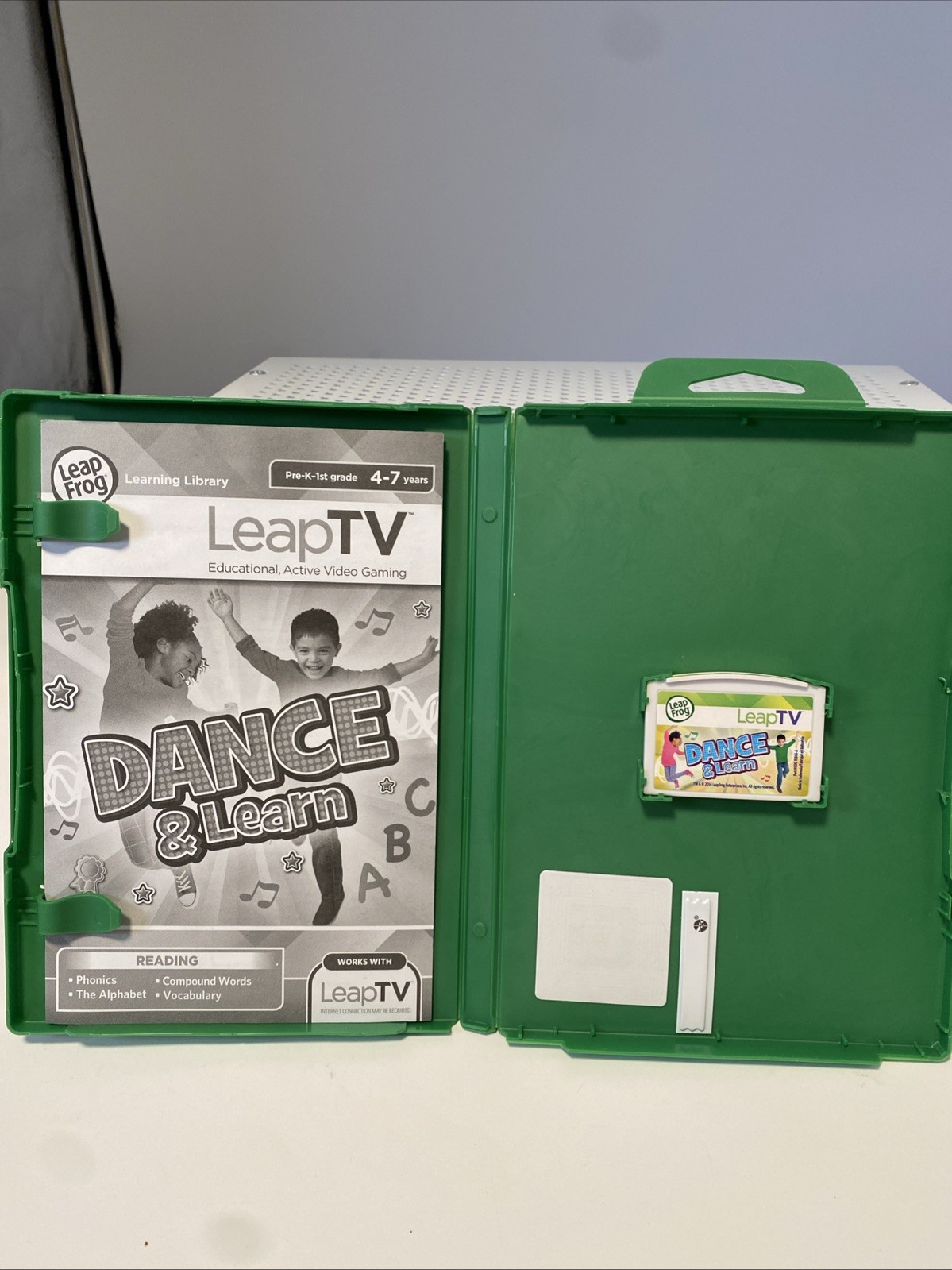 Leap Frog Leap TV Dance & Learn Reading 4-7 Years Educational Active Video Game
