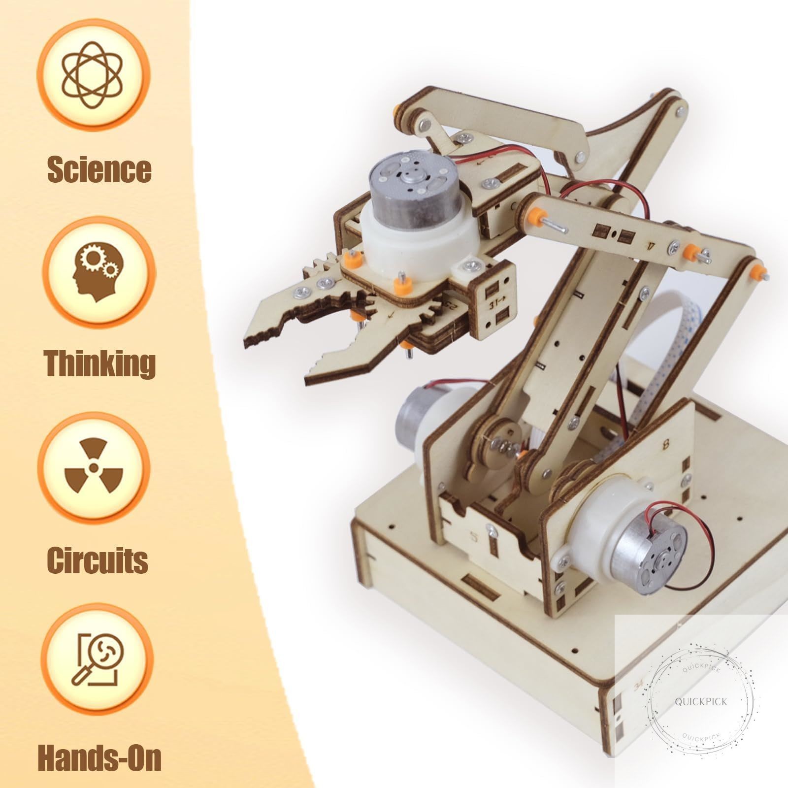 Robot Arm Kits Robotics for Kids Ages 8-12-14-16 Teens Adults STEM Toys Building