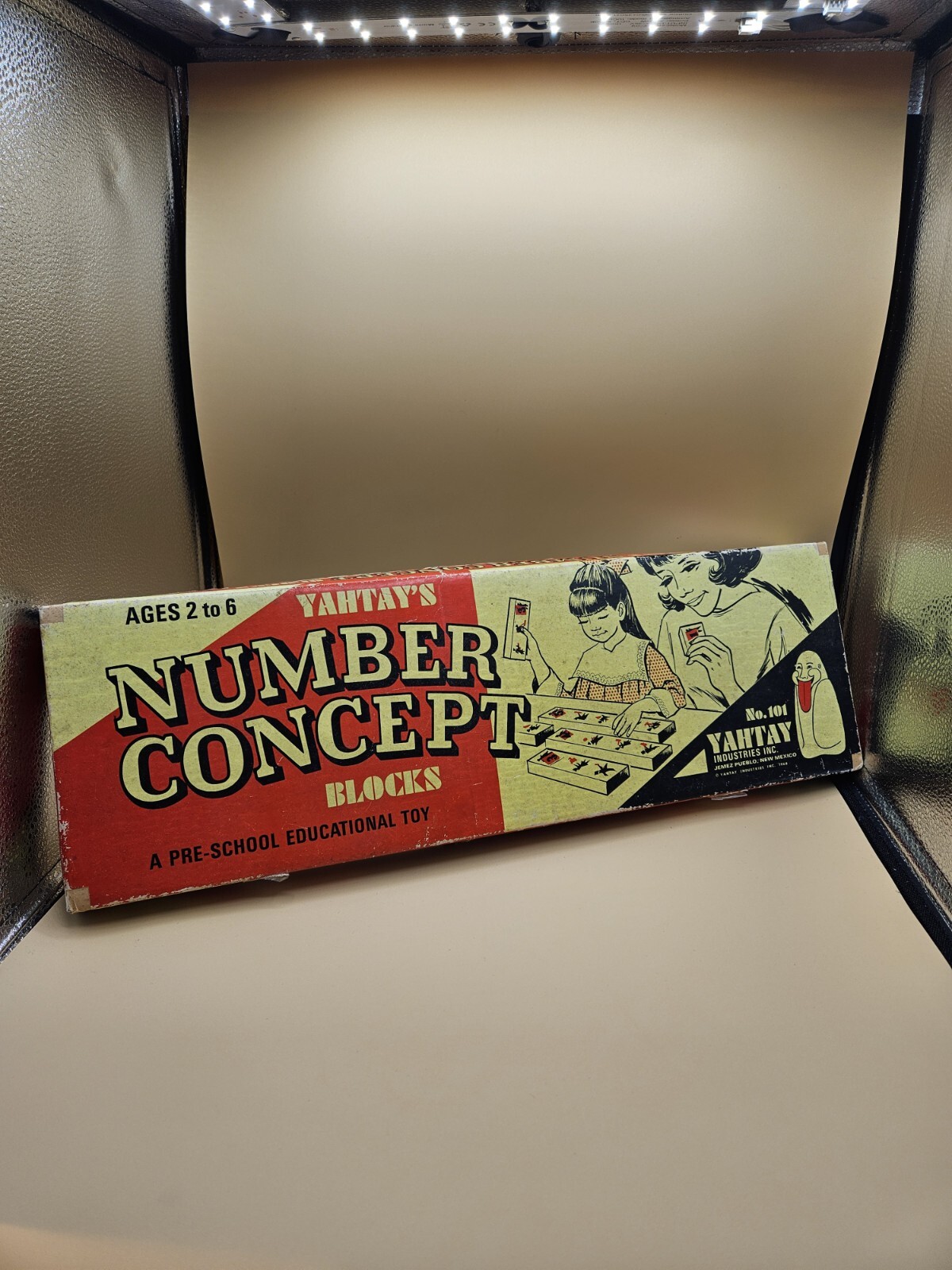 Yahtay’s Number Concept Blocks No. 101 Vintage Educational Toy 1968