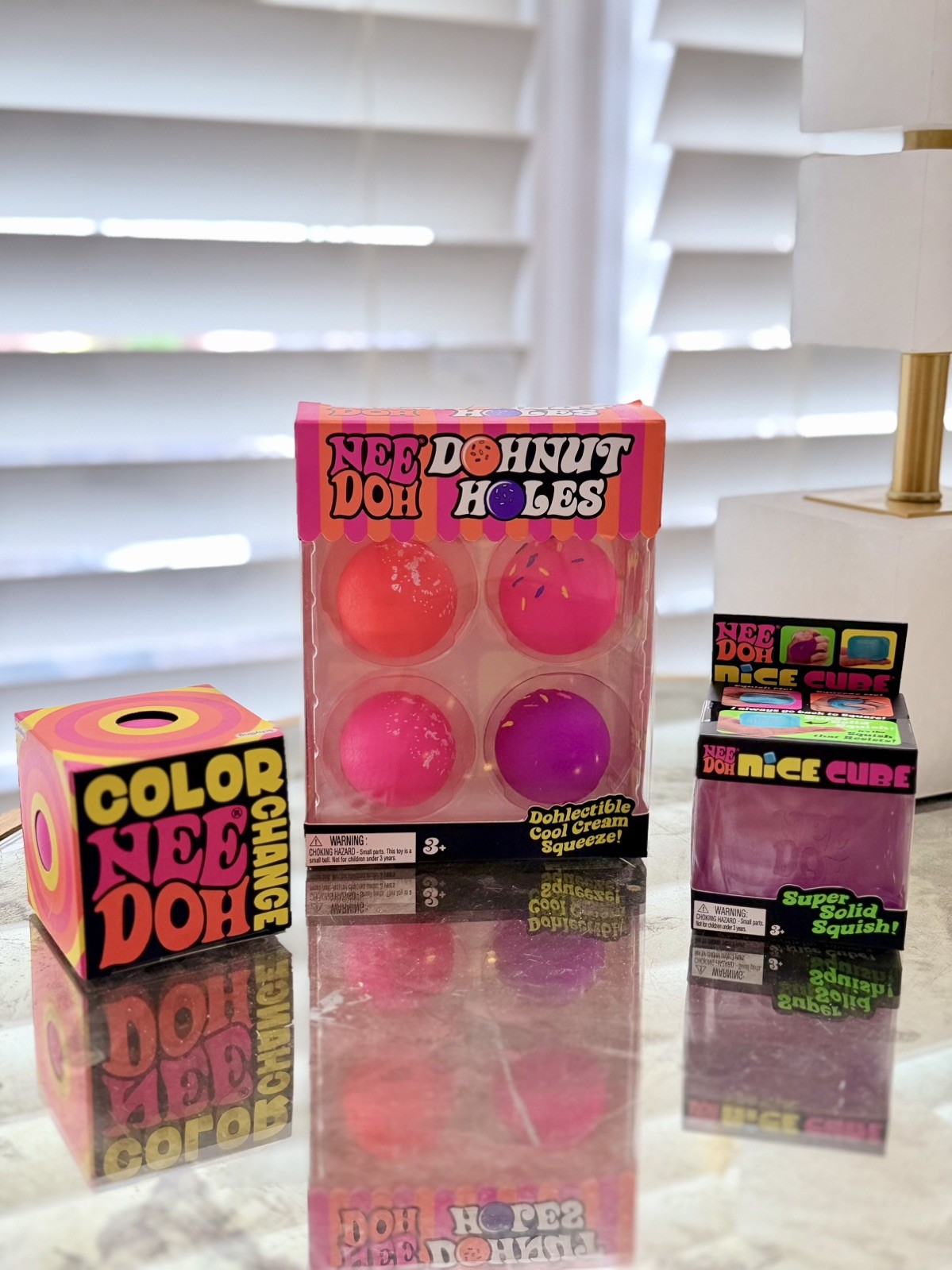 NeeDoh Lot of 3 -Viral Squishy 🔥 RARE Combo A MUST!