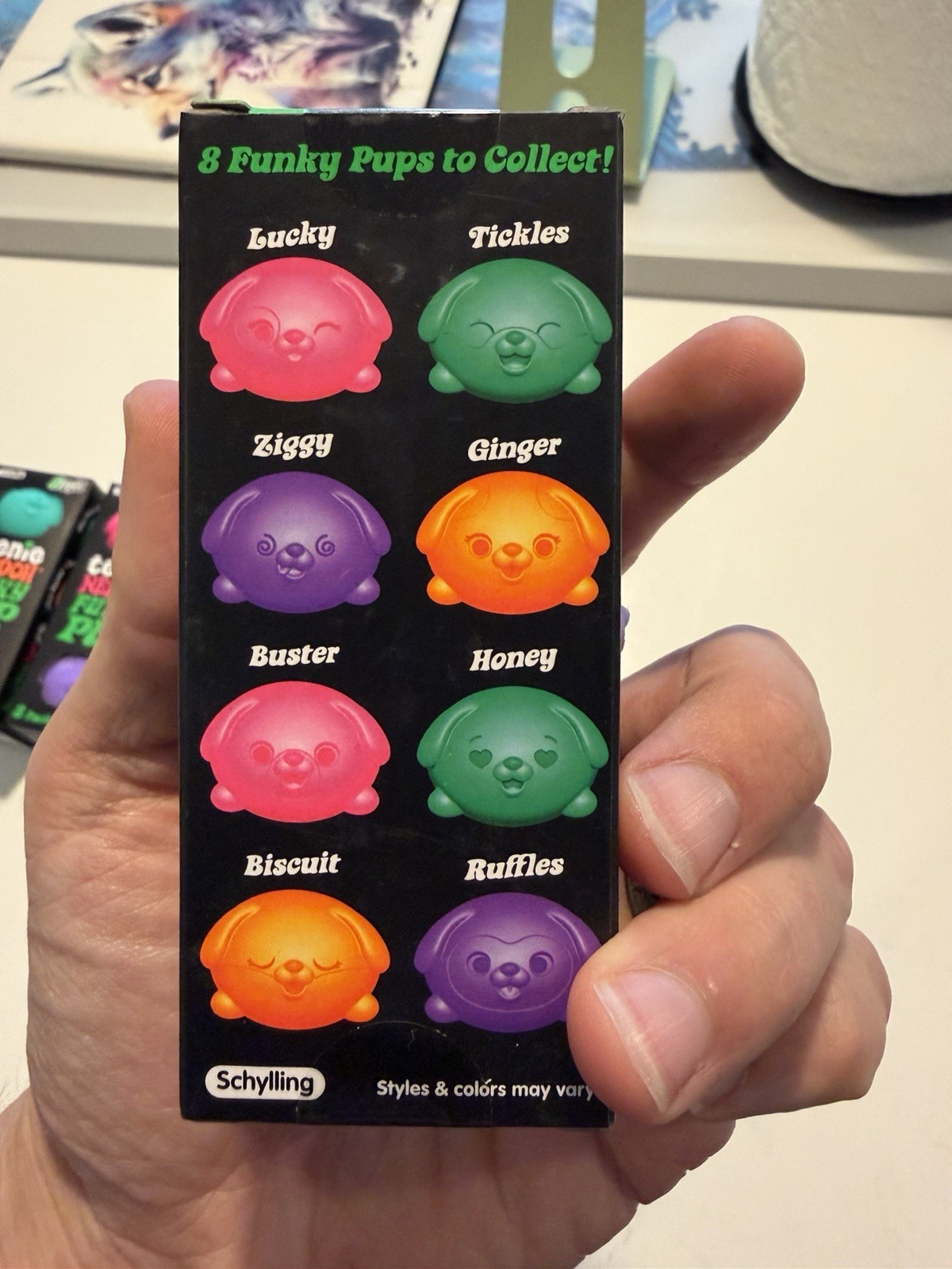 Teenie Nee Doh Funky Pup (3-Pack)