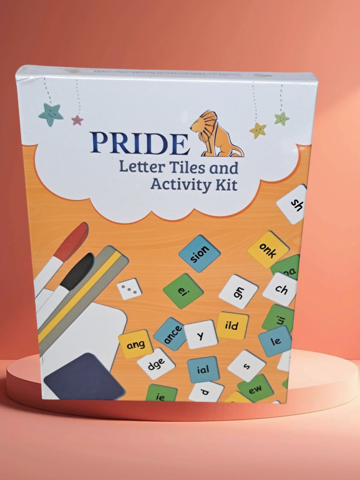 Pride Reading Program Letter Tiles Activity Kit Sealed NEW box