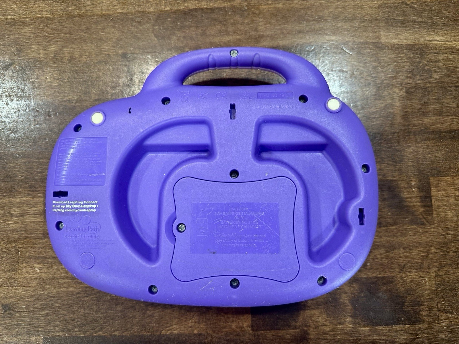 Leap Frog My Own Leaptop Laptop 2010 Purple Pink Tested Works Great Learning
