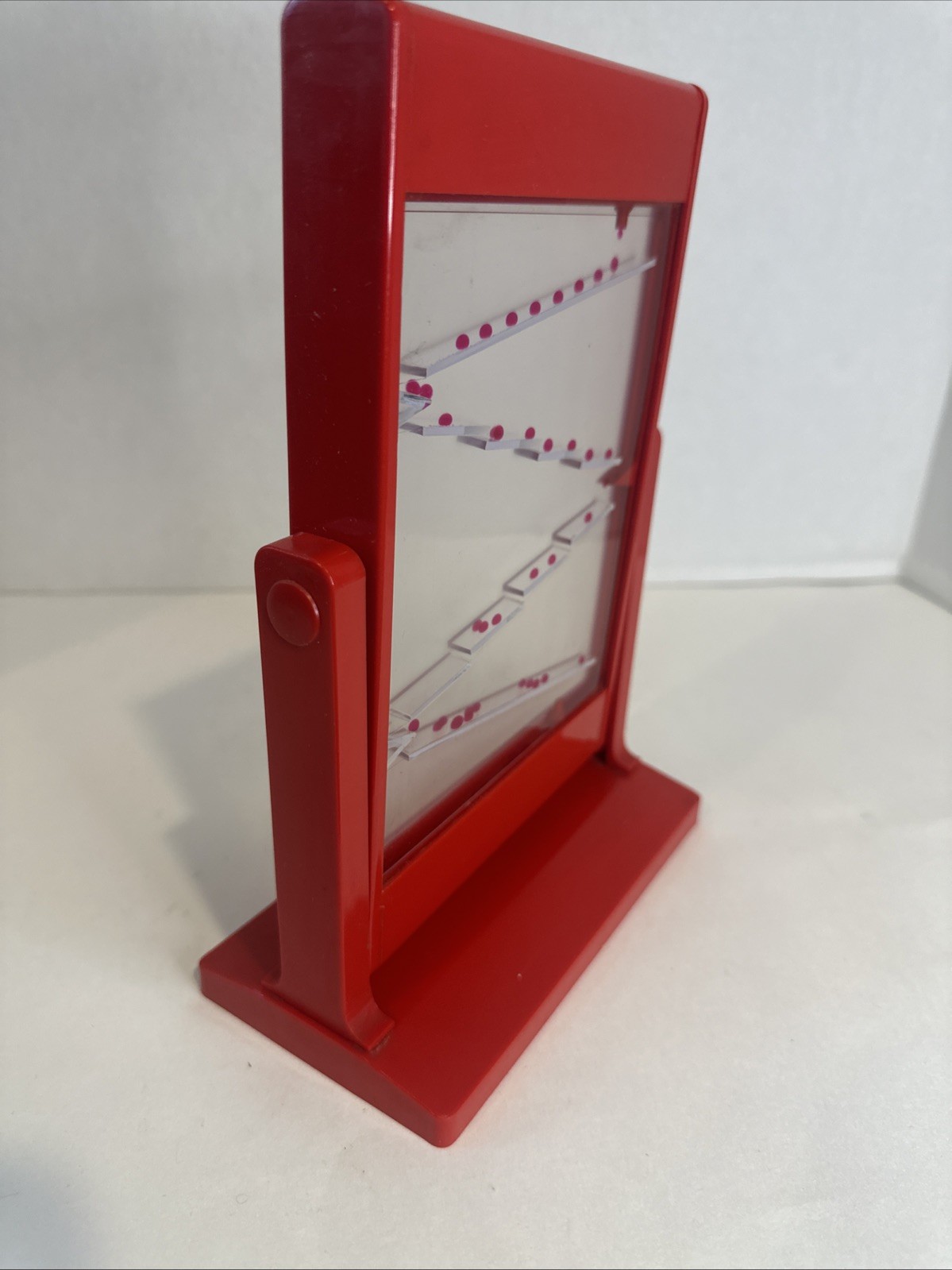 Vintage Liquid Motion Timer Zig Zag Bubbler Sensory Toy, Italy, Rare & Working!
