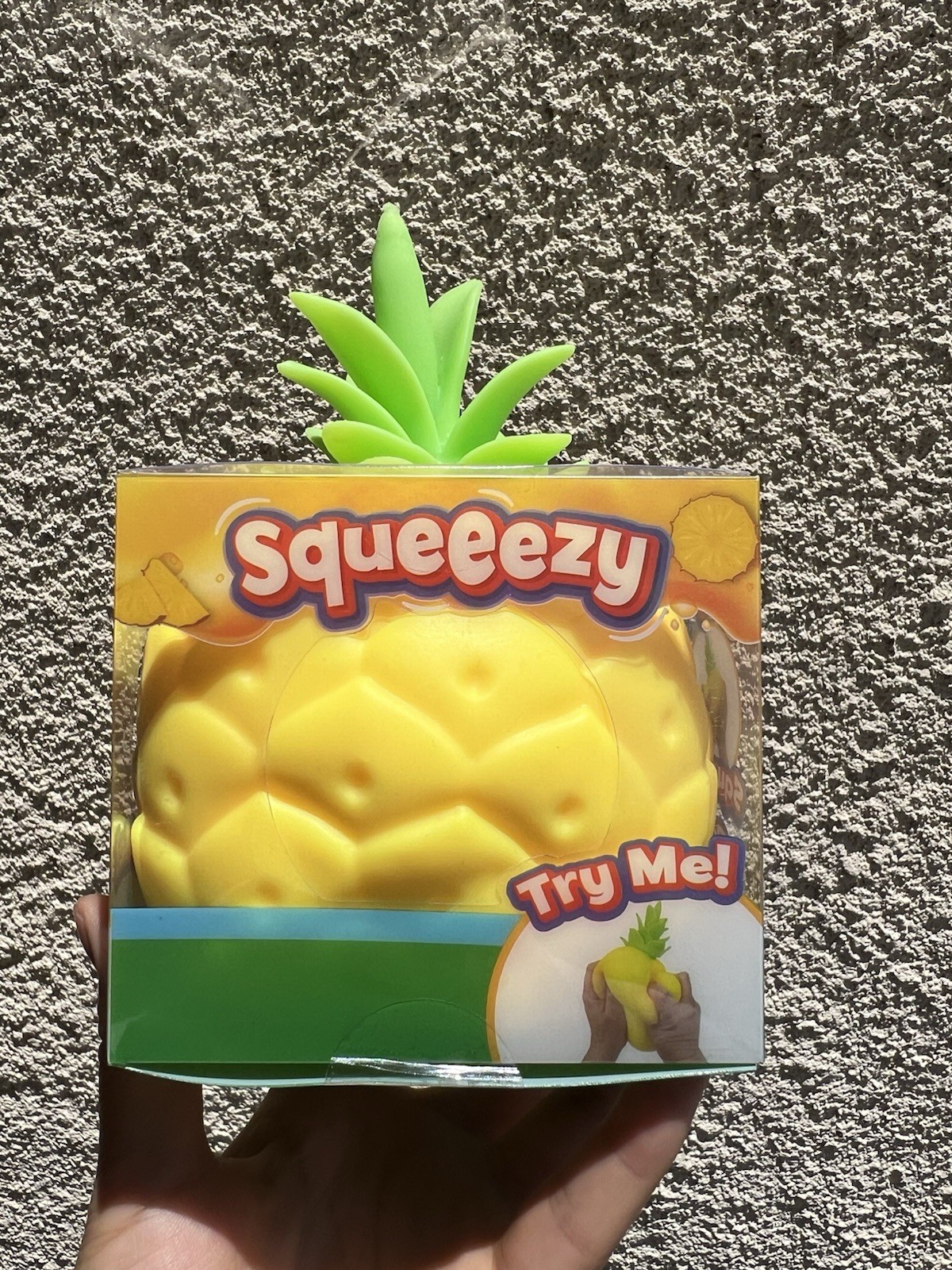 Sunny Days SQUEEEZY Pineapple Squishy Toy