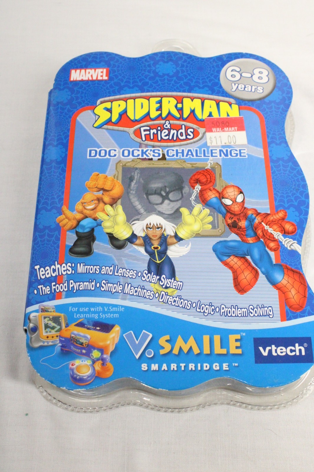Vtech Vsmile Spiderman & Friends “Doc Ock’s Challenge” New Sealed Unopened