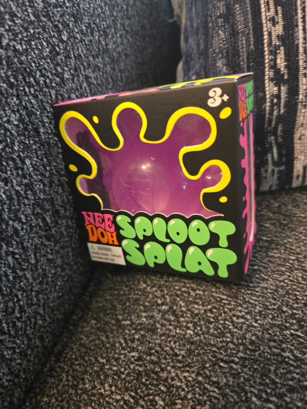 Schylling NeeDoh SPLOOT SPLAT Nee Doh SplootSplat Squishy Pink Factory Sealed