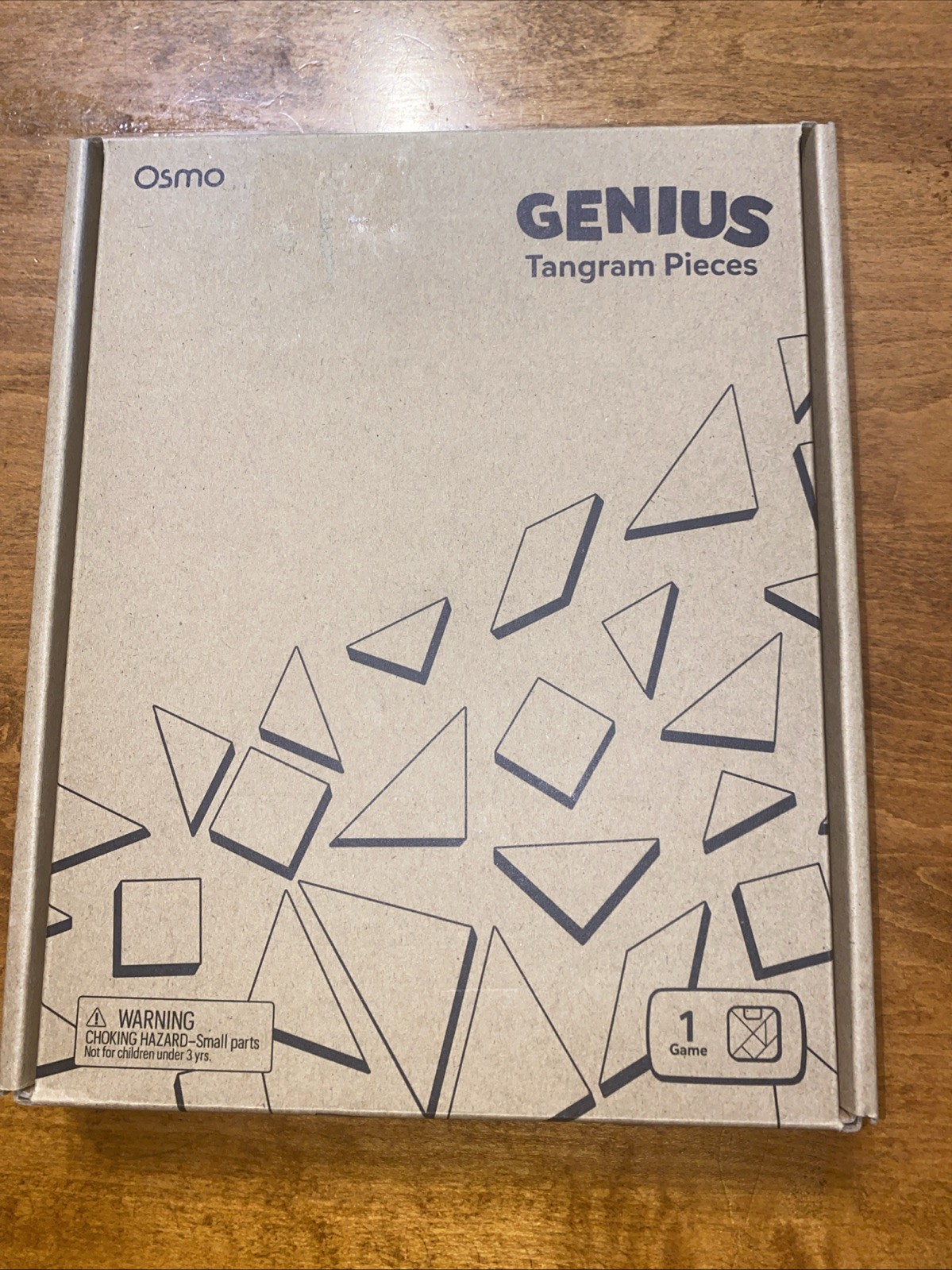 Osmo Learning Genius Tangram Pieces Complete New In Box & Storage Container