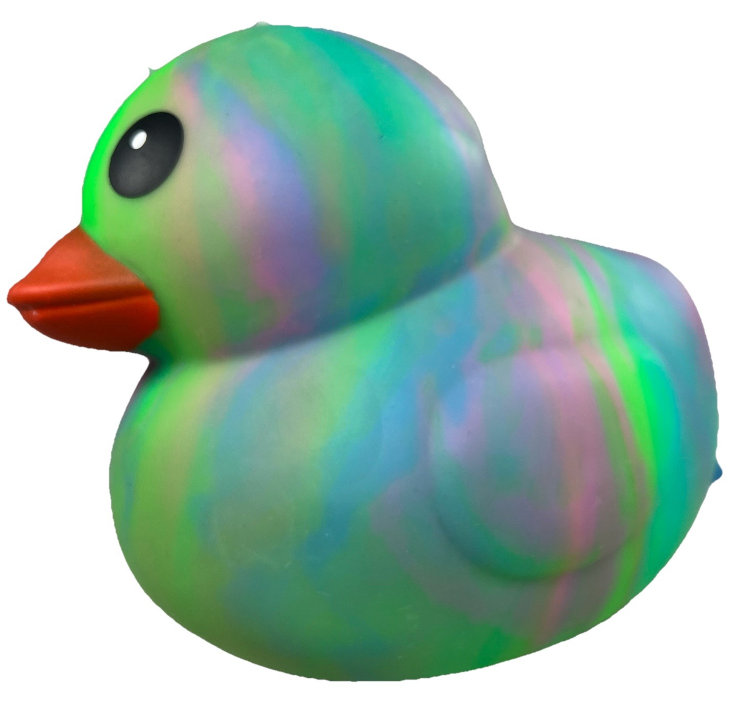 Sunny Days Jumbo Squeezy Duck Tie-Dye Squishy Toy New With Tags Authentic
