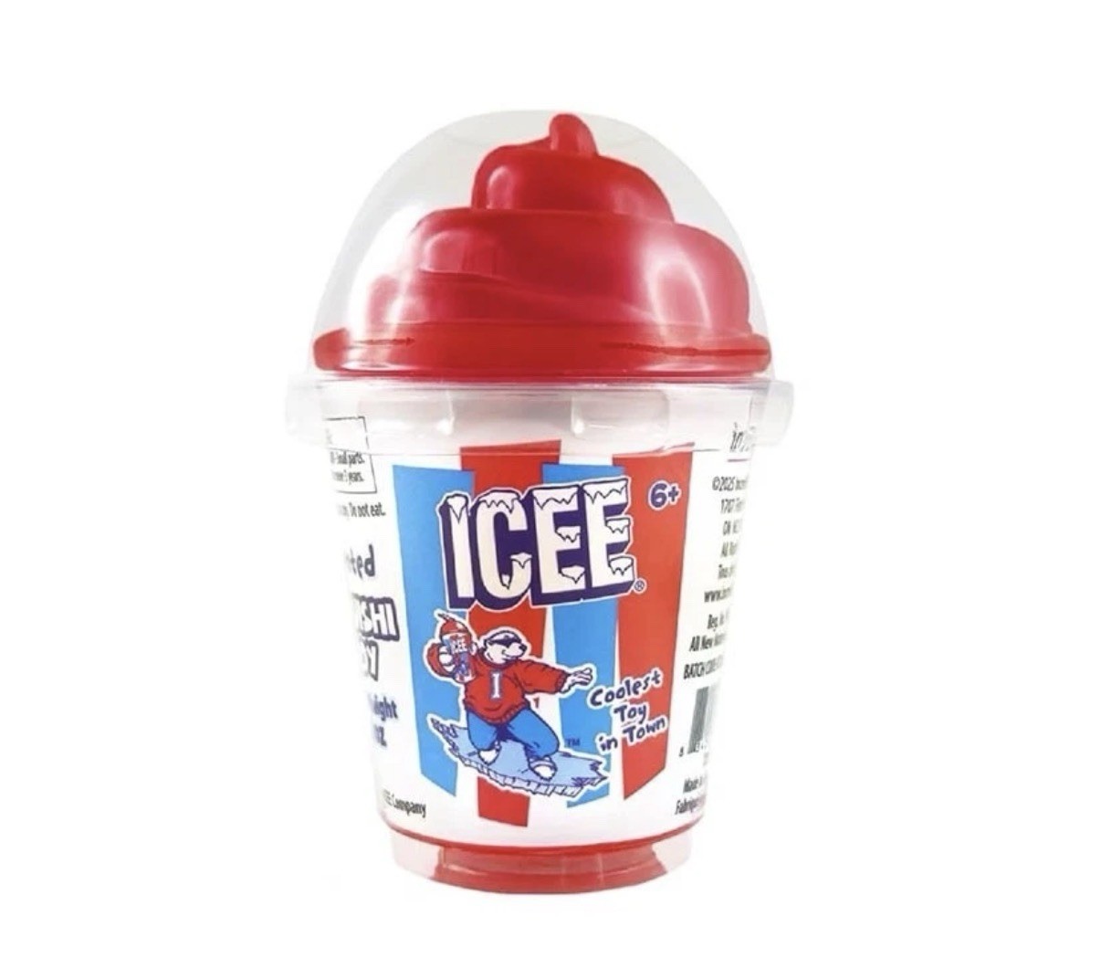 NEW! – Scented ICEE Squishi Super Squishy Toy – Red – Like Needoh