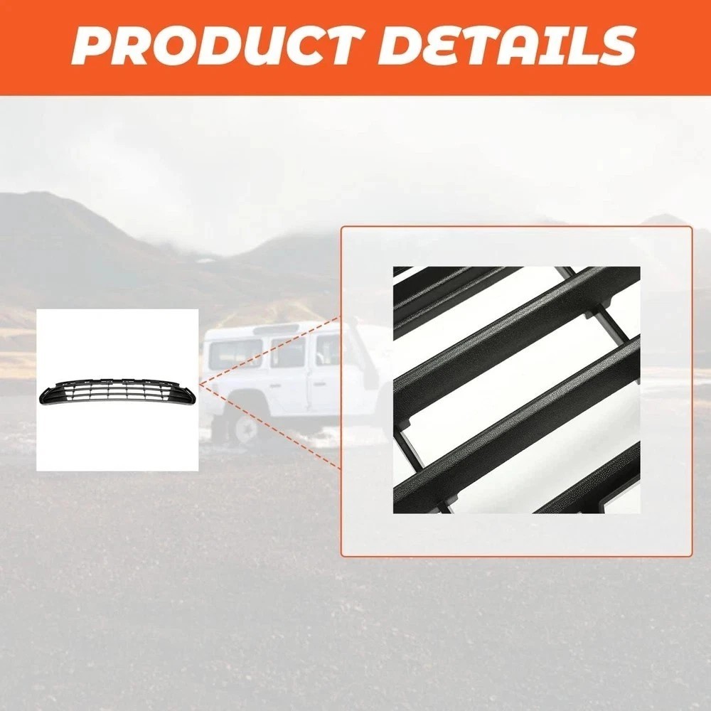 Front Bumper Lower Grille Compatible with 2010-2012 Ford Fusion Hybrid & S & SE