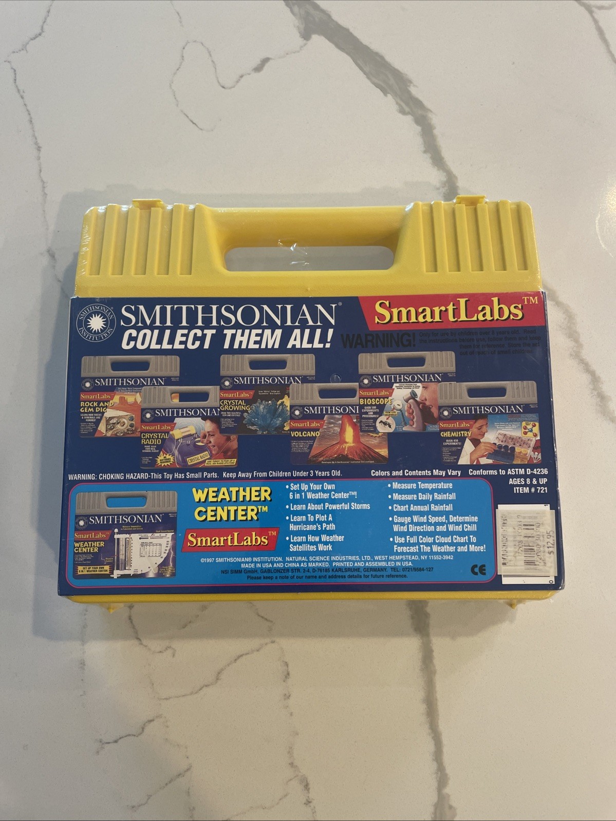 SmartLab Smithsonian Weather Center STEM Science Kit New Sealed Weather Lab