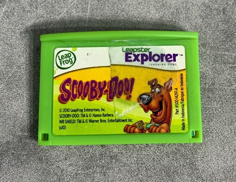 Leap Frog Explorer – 2010 Scooby Doo Game – Leap Pad Cartridge Only