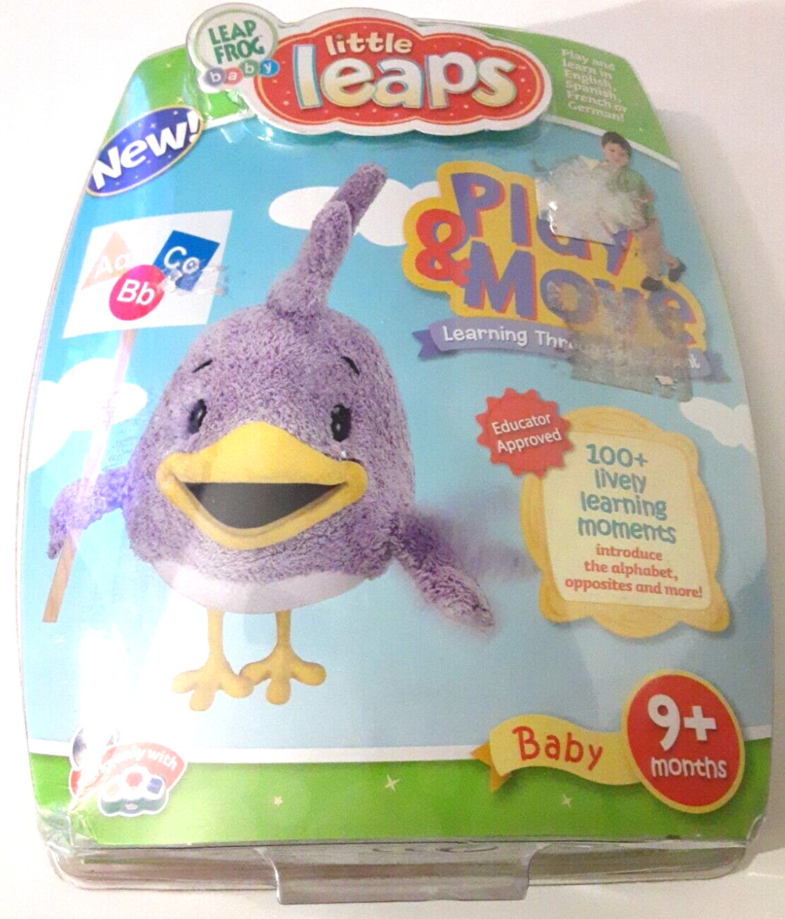 Leap Frog Baby Little Leaps Play & Move Learning Alphabet Opposites Motor Skills