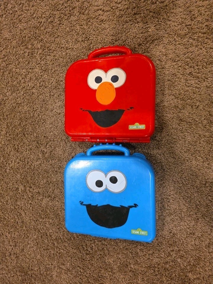 COMPLETE Sesame Street On The Go COOKIE MONSTER Numbers ELMO Letters Case Lot