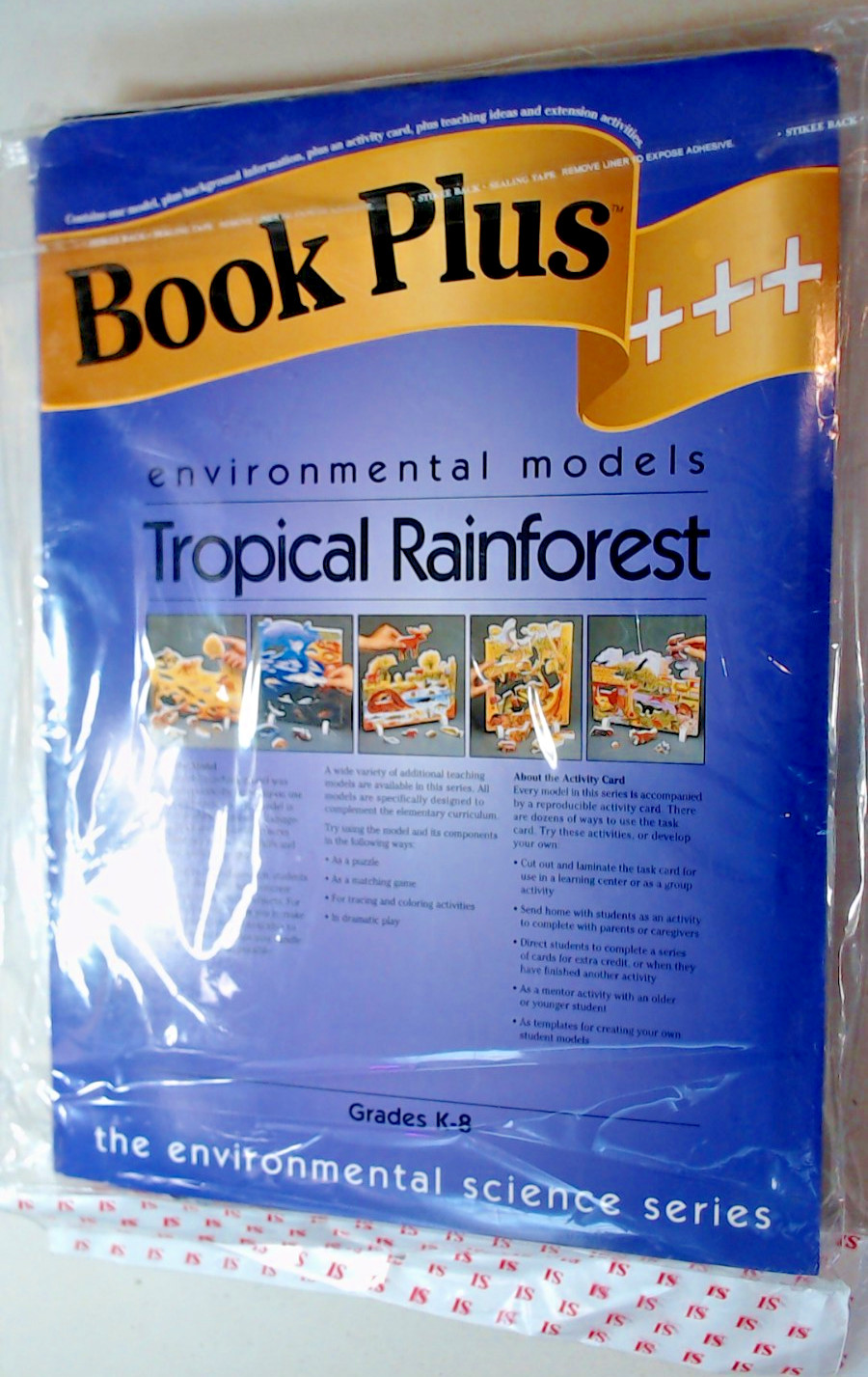 LOT OF 3 Book Plus +++ DESERT/URBAN/TROPICAL Science Model Model Kit -Homeschool
