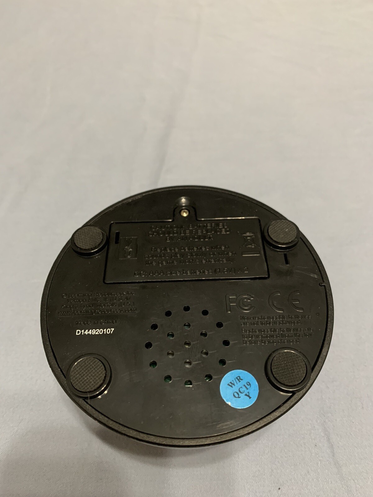 Fun Red Light Up Push Buzzer With Sound! Learning Resources LRNLER3776 Works!