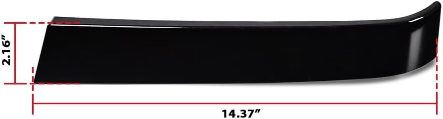 03-07 Chevy Silverado 1500 2500 3500 Grille Trim Set Left Right Pair Black