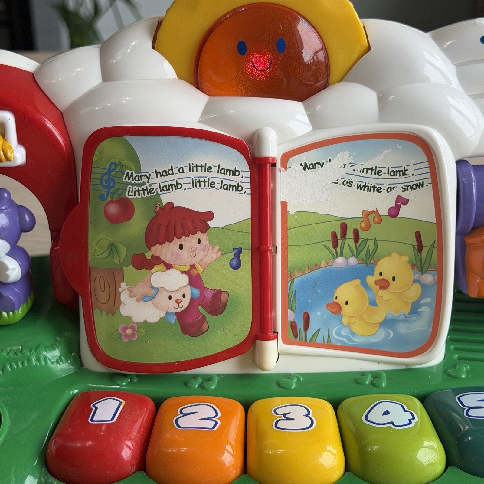 Vtech Discovery Nursery Farm Learning Interactive Toy Old Macdonald Tested Works