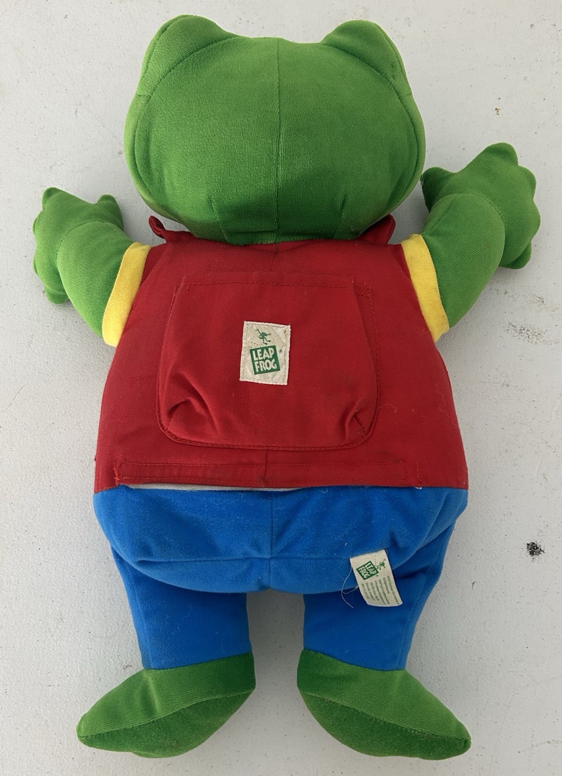 2000 Vintage”Leap Frog Sing & Read Little Leap interactive 18” Plush WORKS VGC