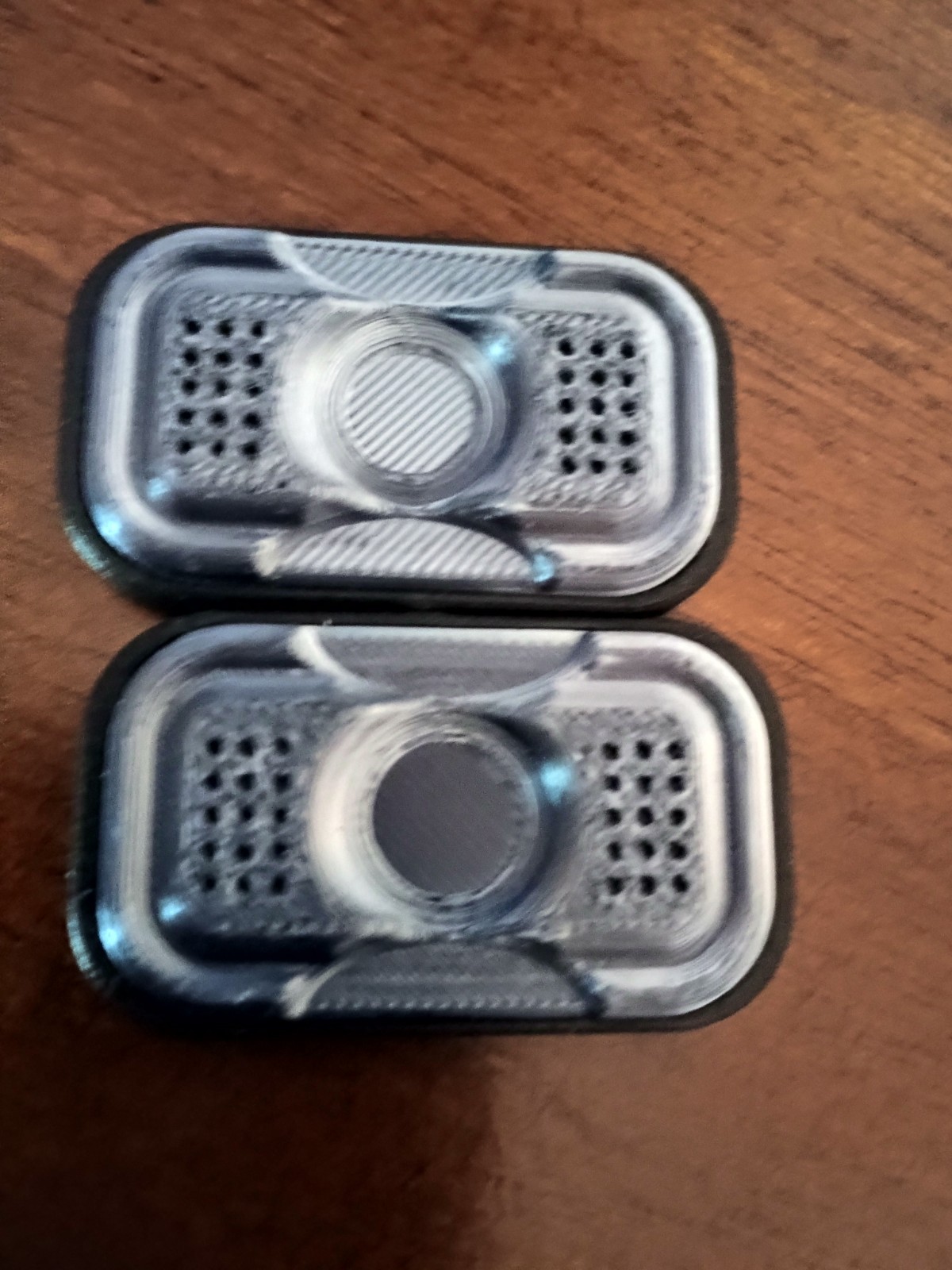 Fidget Slider Metal Trackless EDC Stress Relief Push Card for ADHD