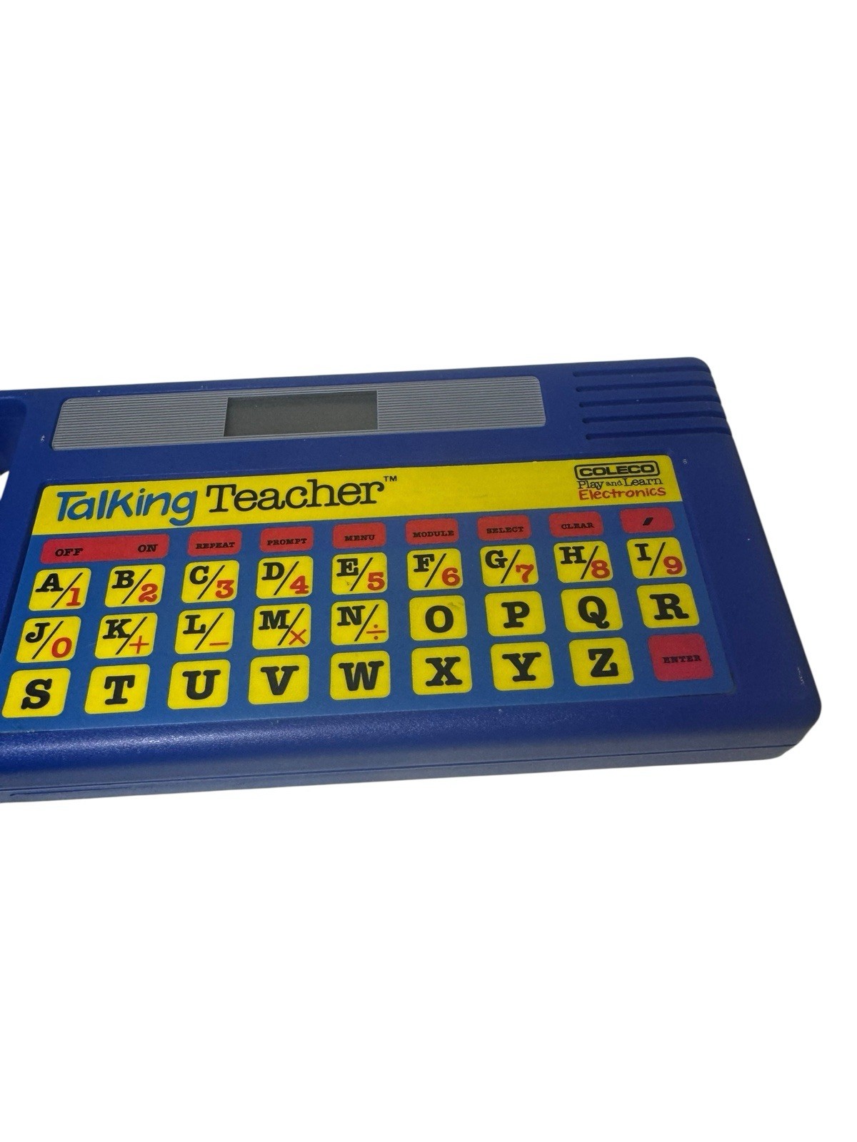 Talking Teacher Spelling Math Electronic Learning by Coleco 1985 Vintage Tested