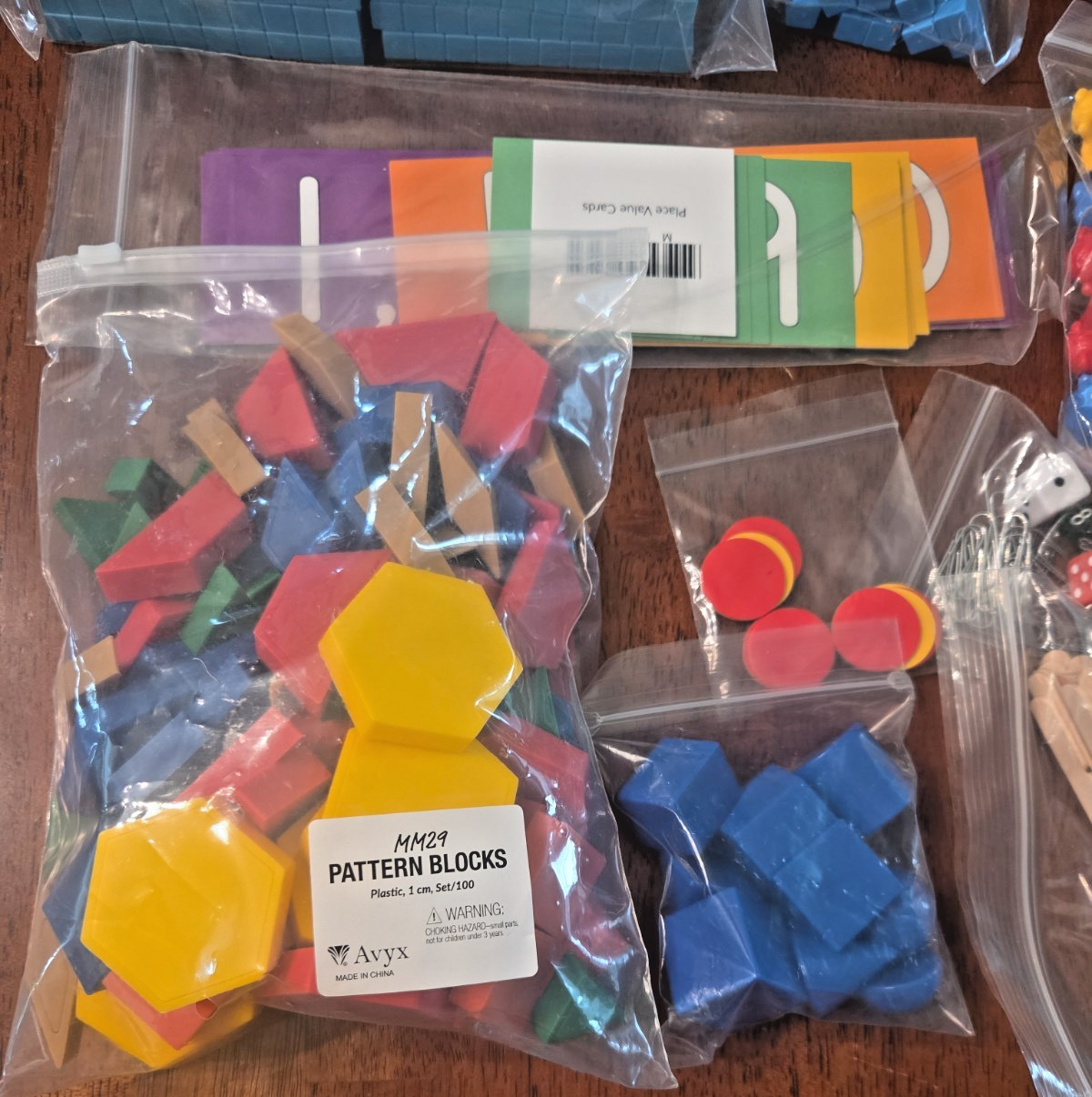 NEW Singapore Math Manipulative Kit K- 1st Grade Homeschool Complete Bookshark