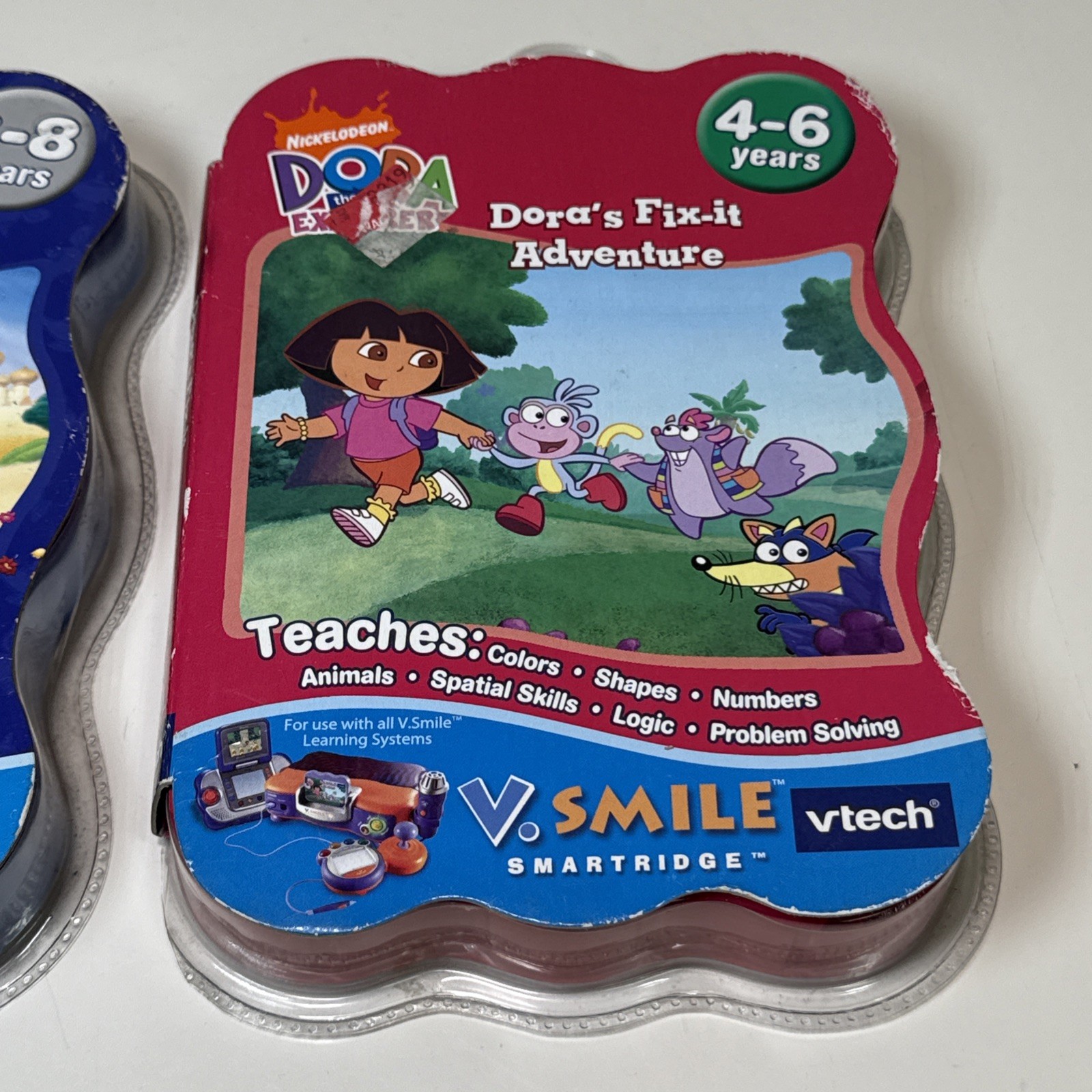 Disney Vtech Smartridge Aladdin & Dora V Smile Smartridge