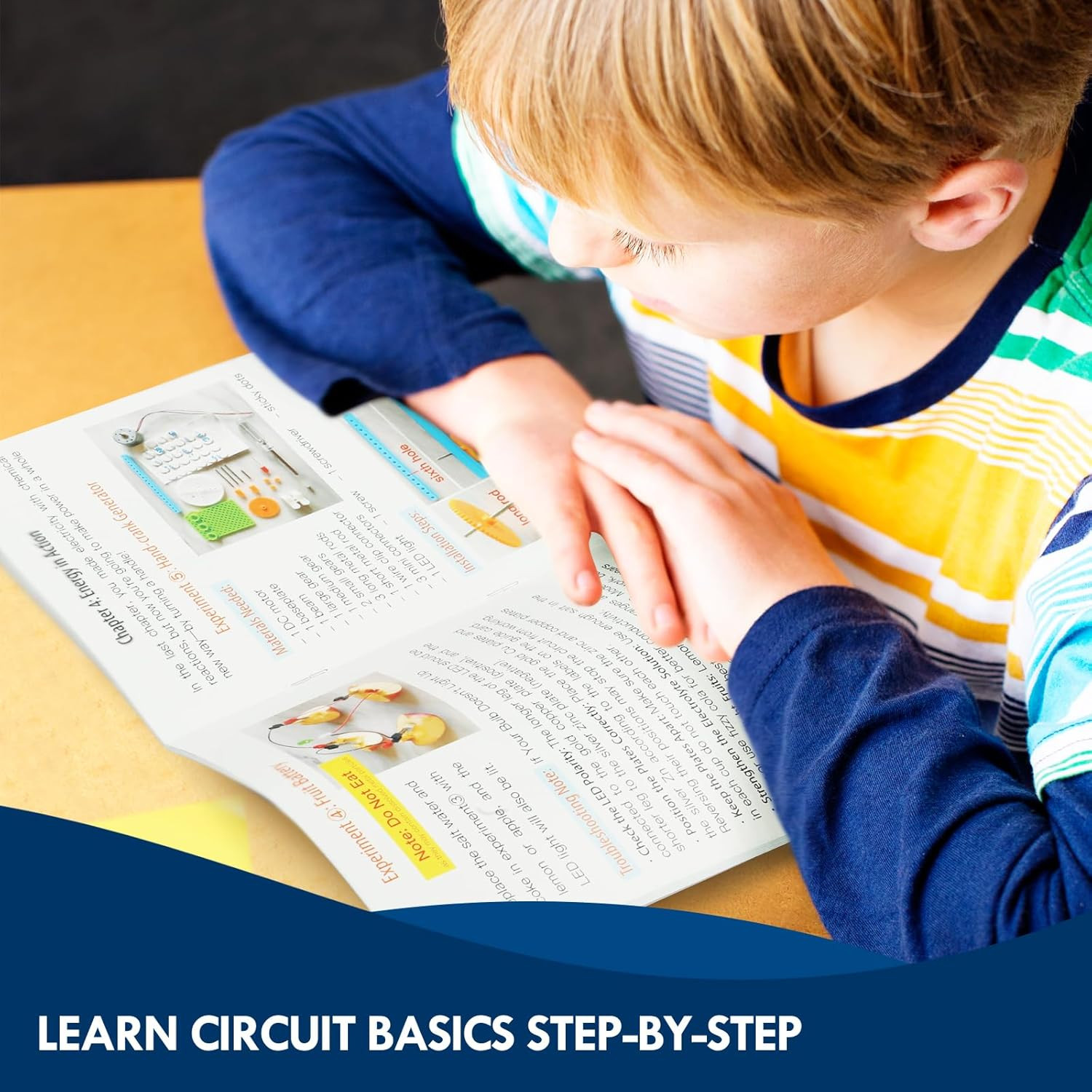 Science Circuit Kit Electricity for Kids, STEM Light Bulb Experiment, Electric