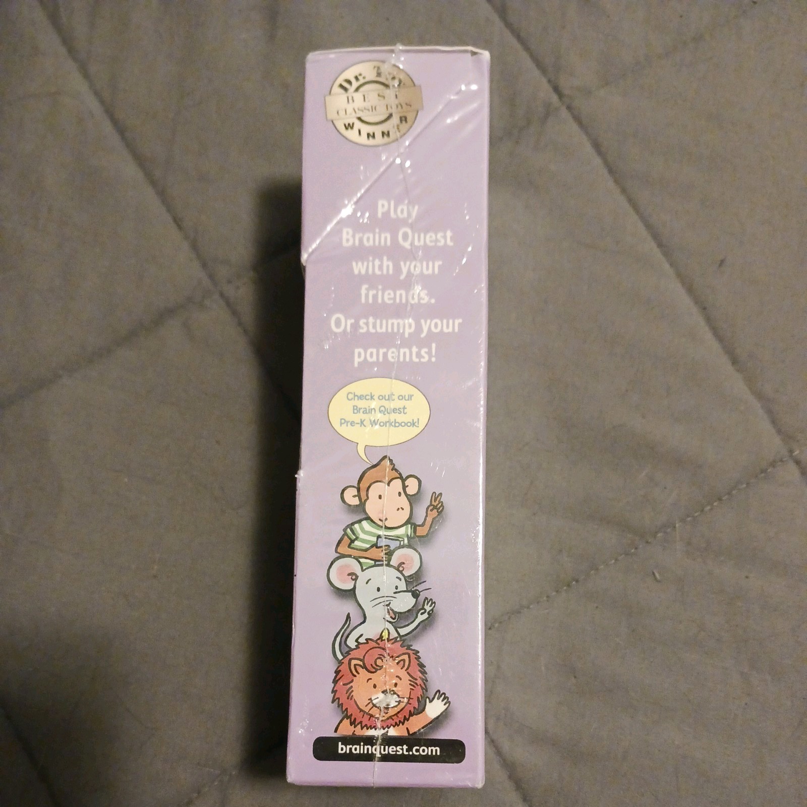 Brain Quest Preschool Cards: 300 Q&A To Get a Smart Start Ages 4-5 Preschool