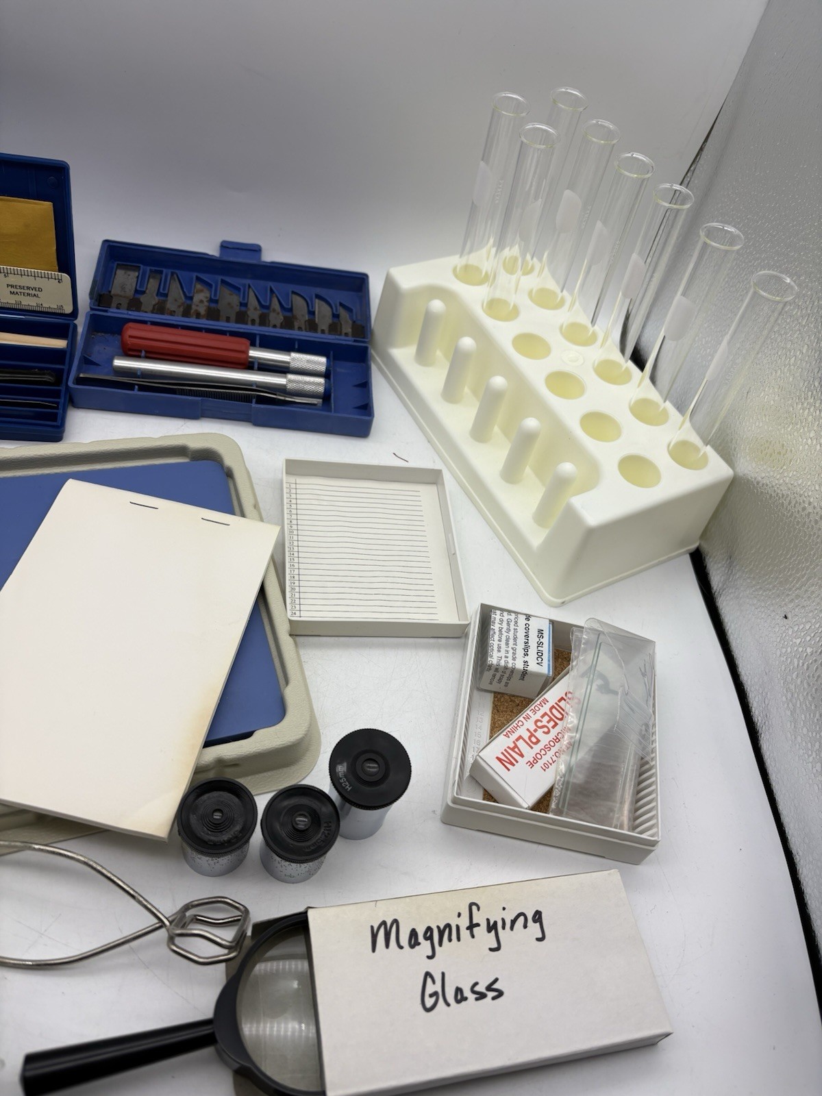 Home Science BIOLOGY LAB TRAY Homeschool Students DISSECTION KIT & TOOL Sets GUC