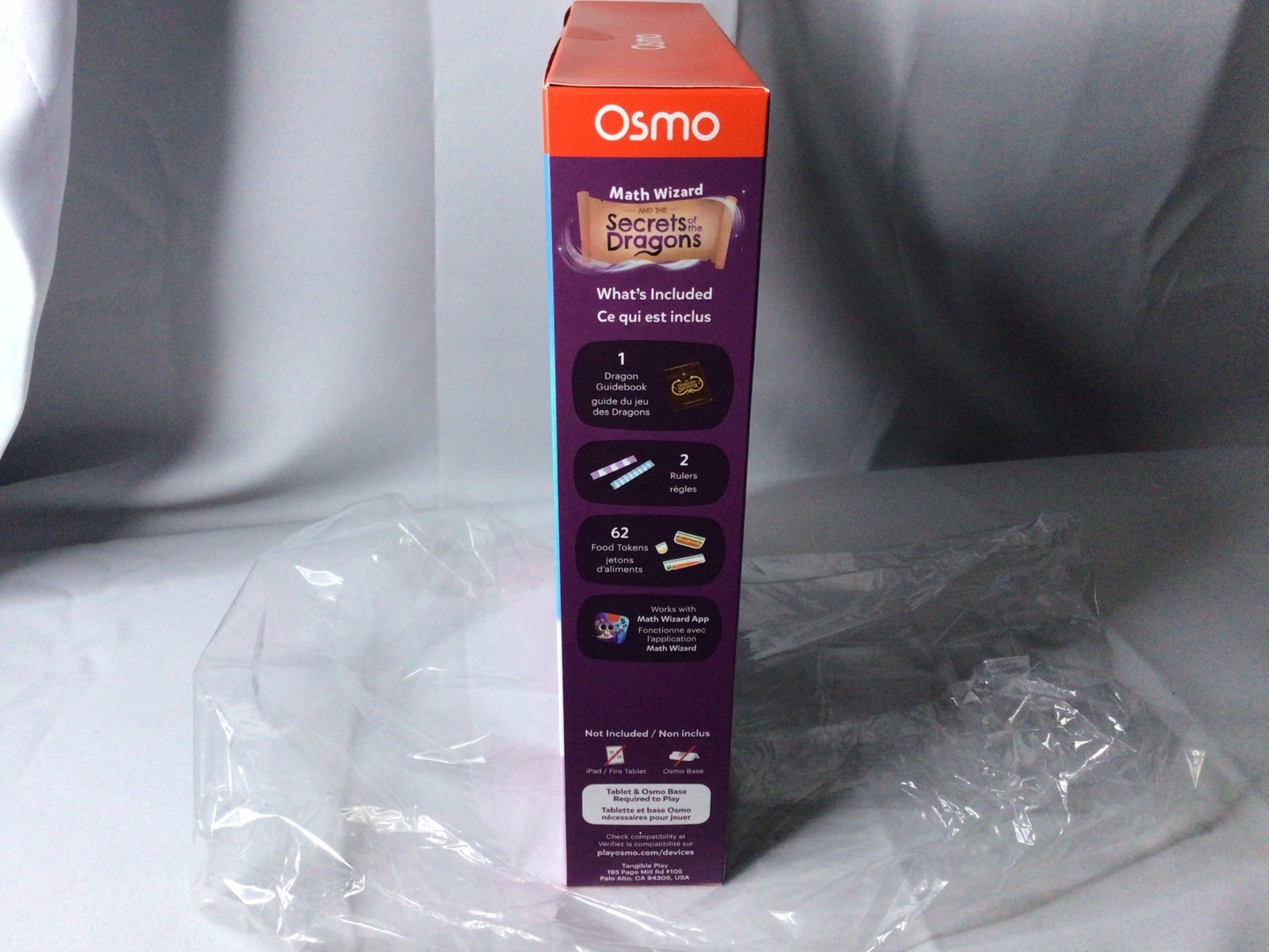 Osmo Math Wizard and the Secrets of the Dragons Grade 1 & 2 for iPad New Sealed