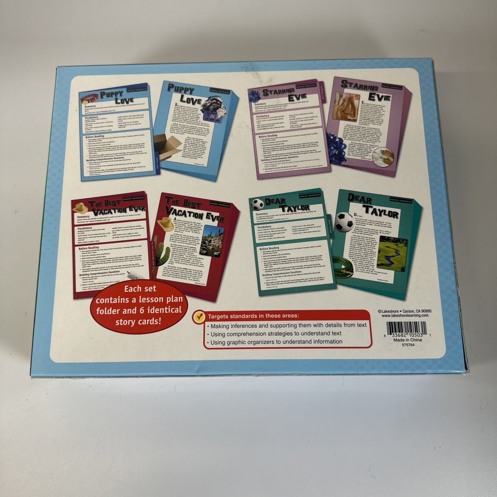 Lakeshore High-Interest Intervention Reading Folders Lot of 5 Sets Ages 9+