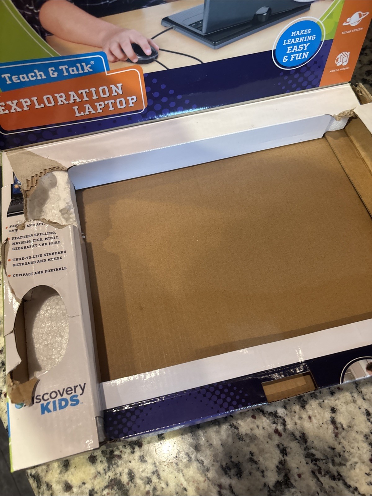 Discovery Kids Teach Talk Exploration Laptop 60 Activity Games USED EXCELLENT FS