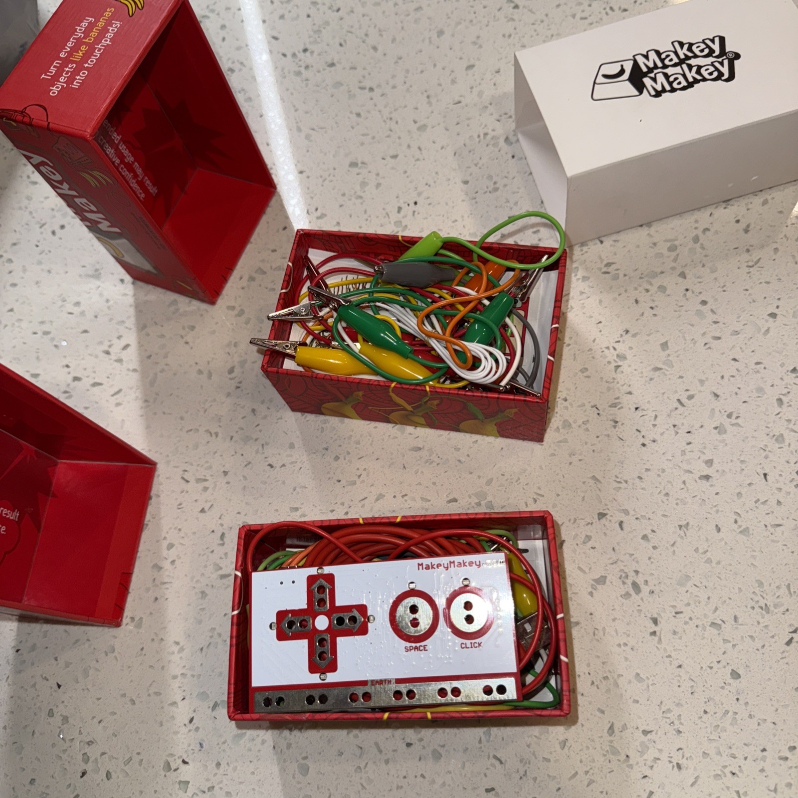 (1 BRAND NEW 1 Used) Makey Makey an Invention Kids Science Inventing Kit