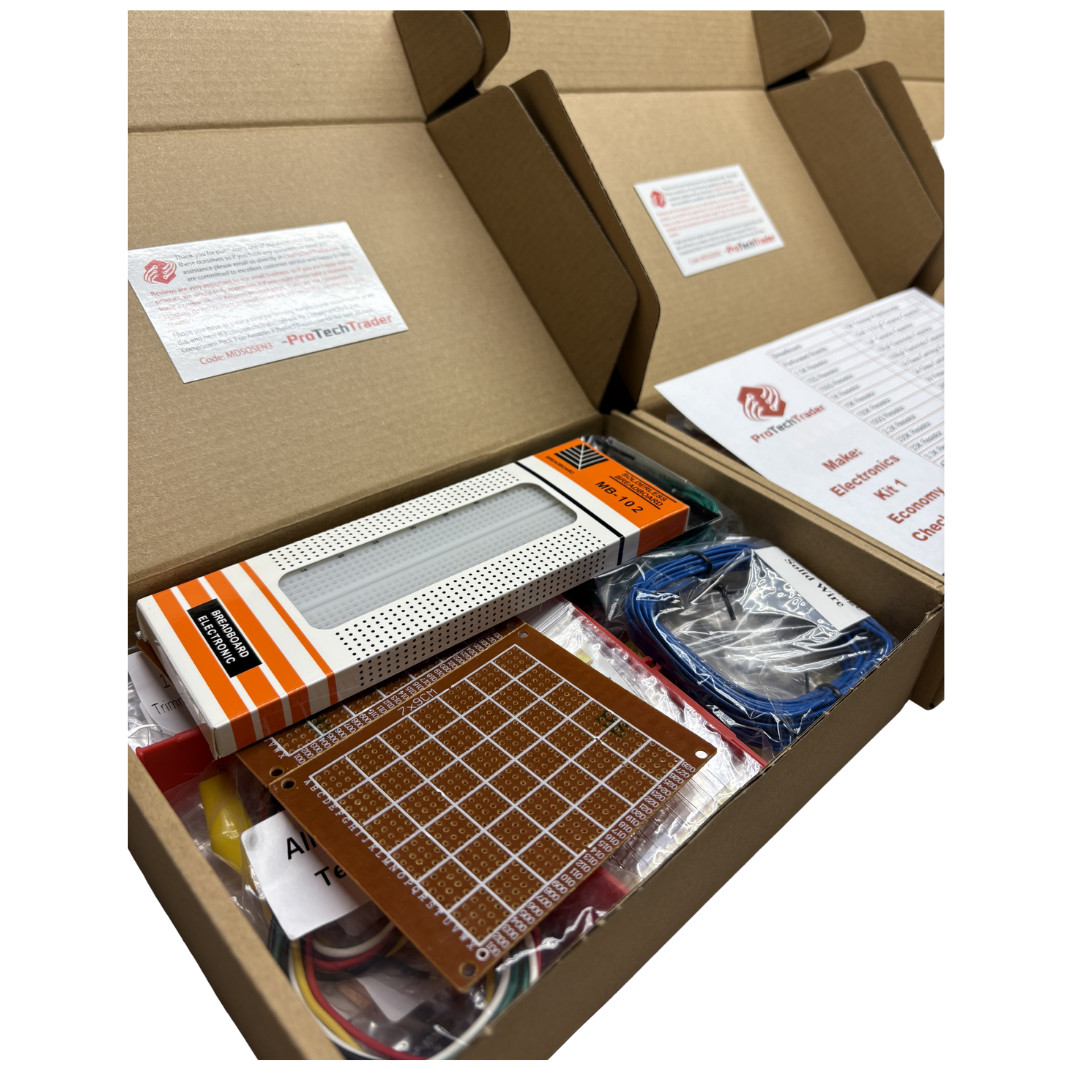 Make: Electronics Kit 1 Economy – 3rd Ed Component Pack Sec 1-3 in 3rd Ed Book