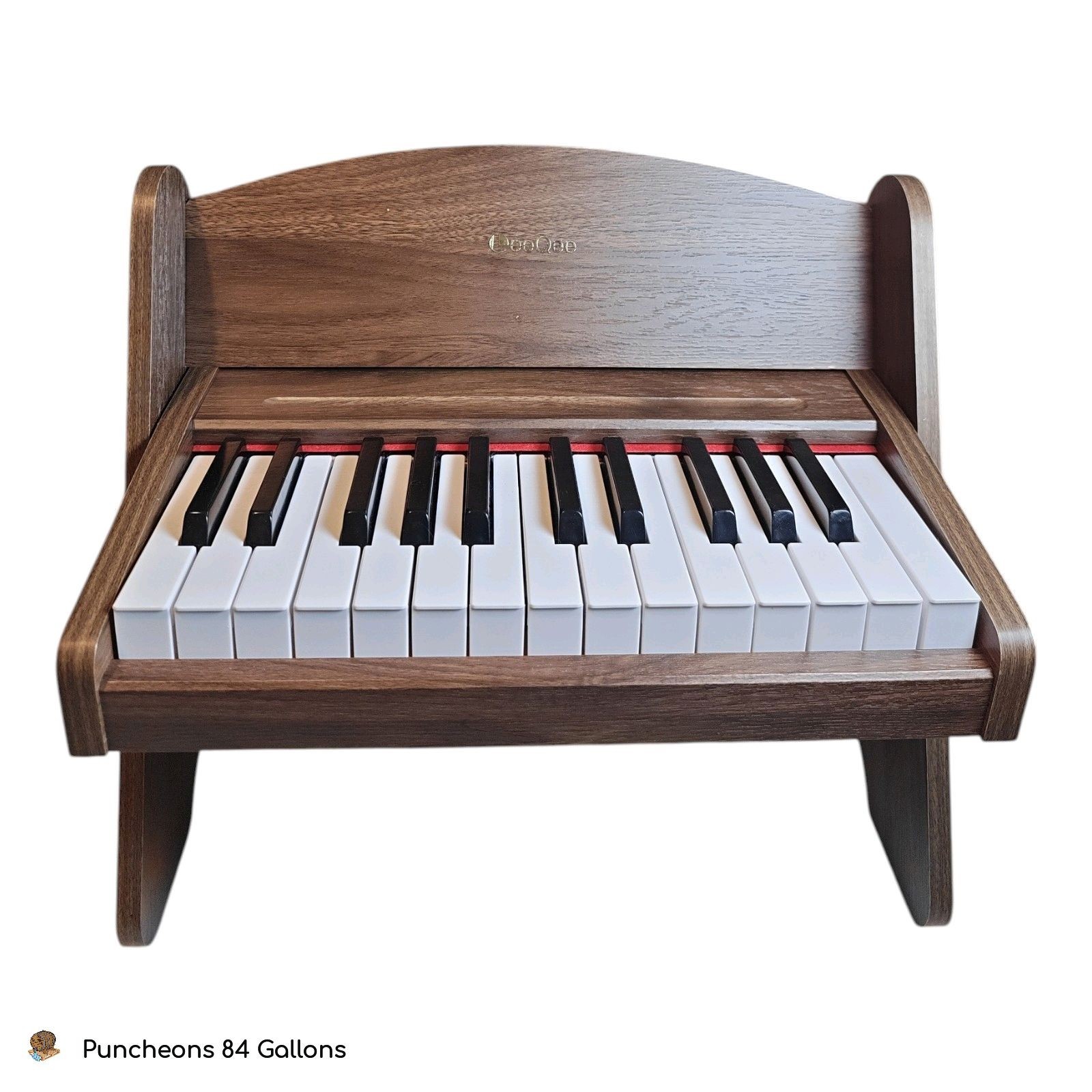 LeeQee Baby Piano Keyboard – 25 Key Mini Digital Wooden Piano for Toddlers 3+