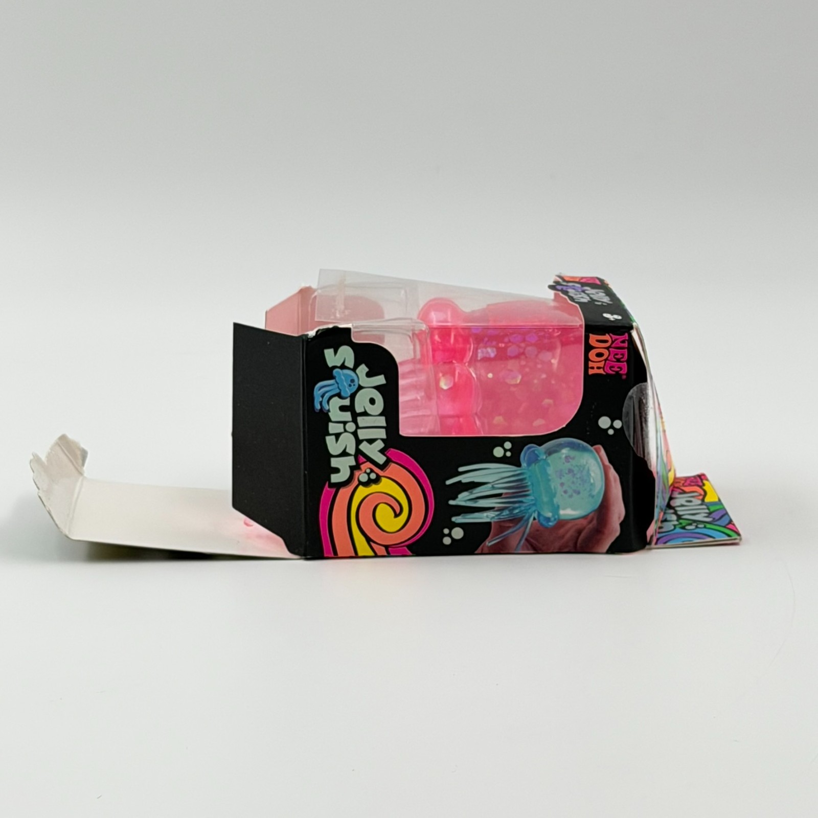 NeeDoh Pink Jellyfish Squishy Nee Doh Authentic Pink Box Damaged