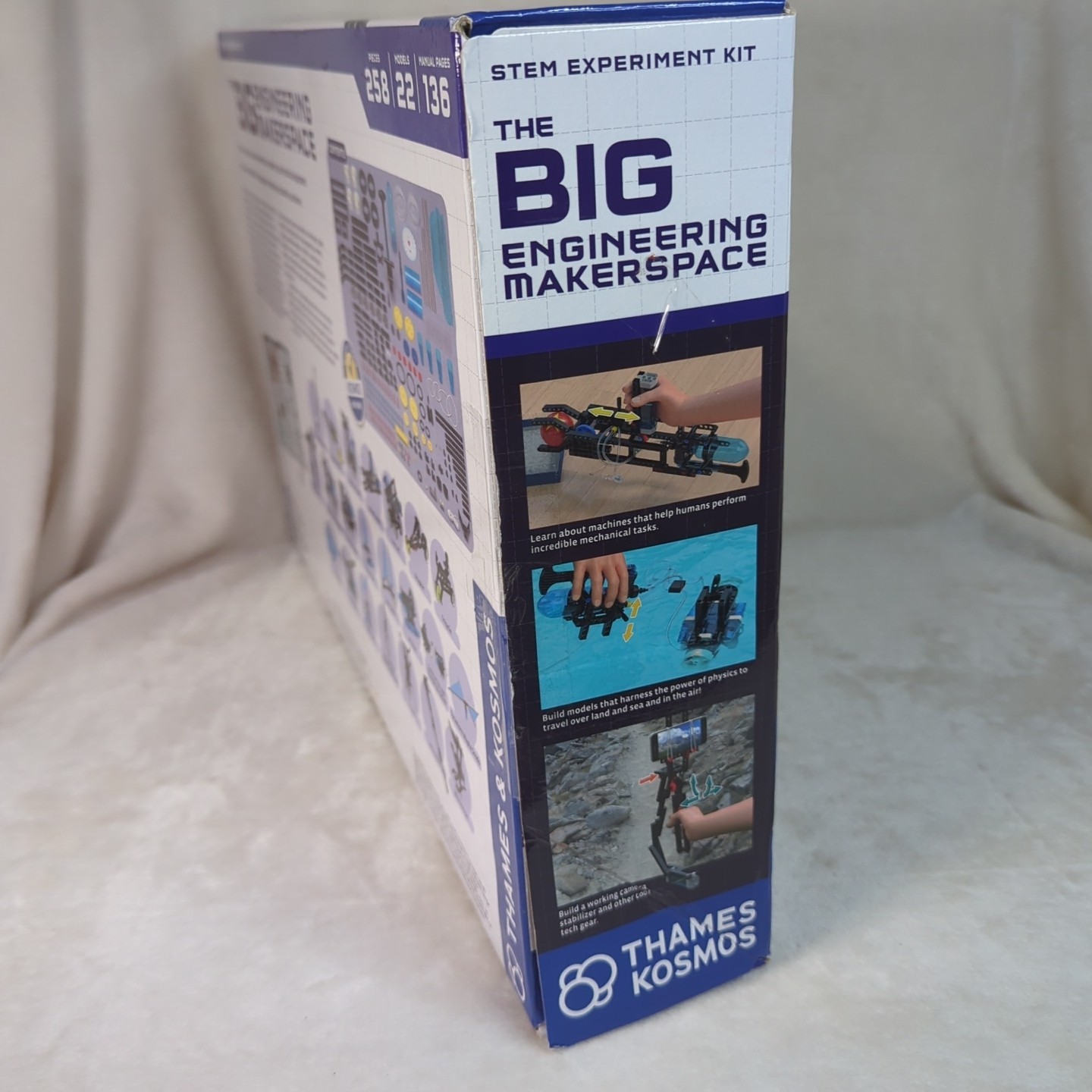 The Big Engineering Makerspace STEM Experiment Kit Thames & Kosmos Open Box