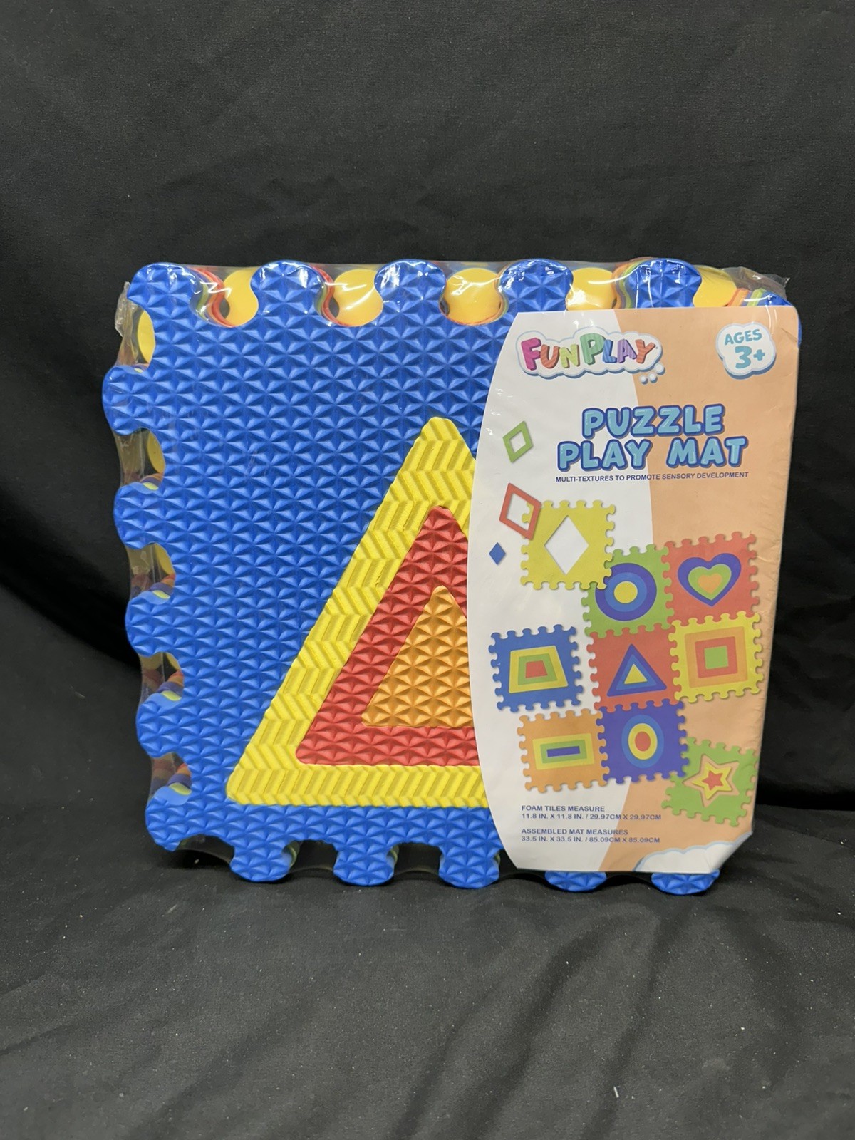 Foam Floor Shapes Play Interlocking Puzzle Mat For Kids
