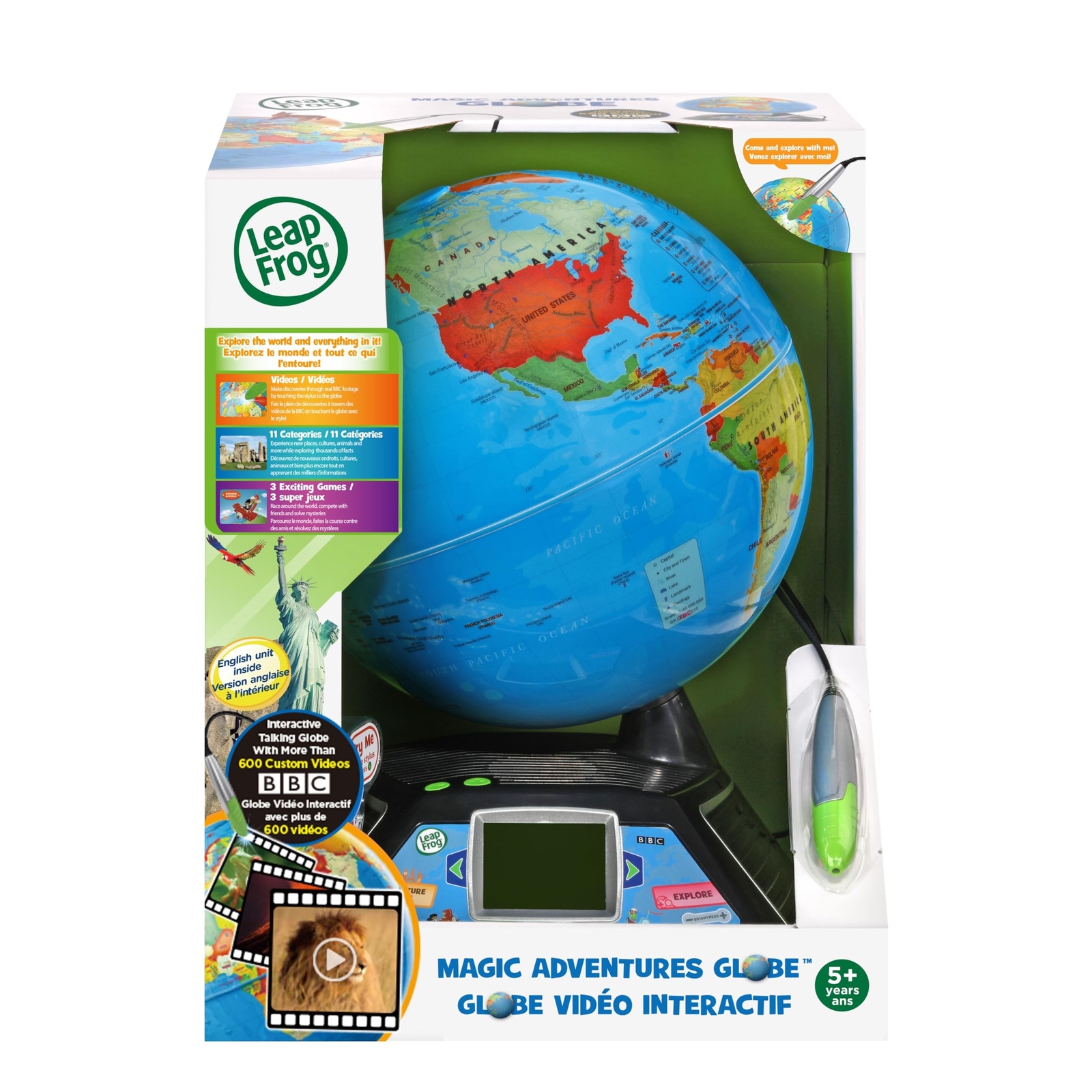 LeapFrog Magic Adventures Globe Standard Packaging