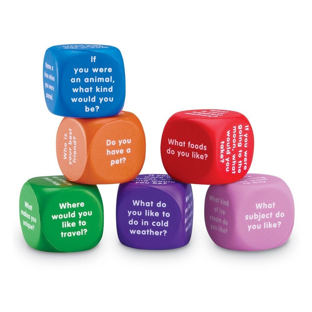 Learning Resources Conversation Cubes For Improving Children’s Social Skills