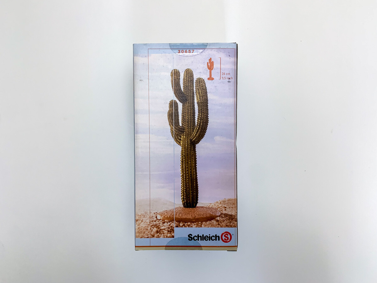 Schleich 30657 Cactus Wild West Modeling Landscape Desert New Sealed NIB