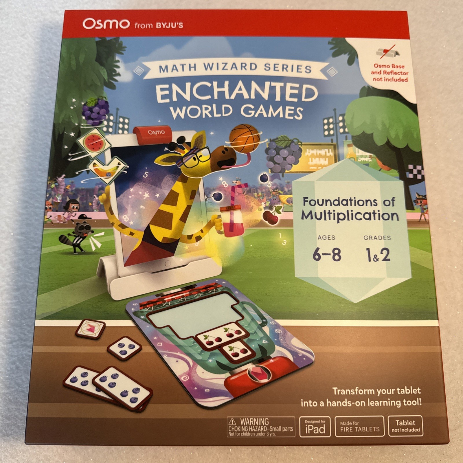 Osmo Math Wizard And The Enchanted World Games for iPad / Fire Tablet (Ages 6-8)