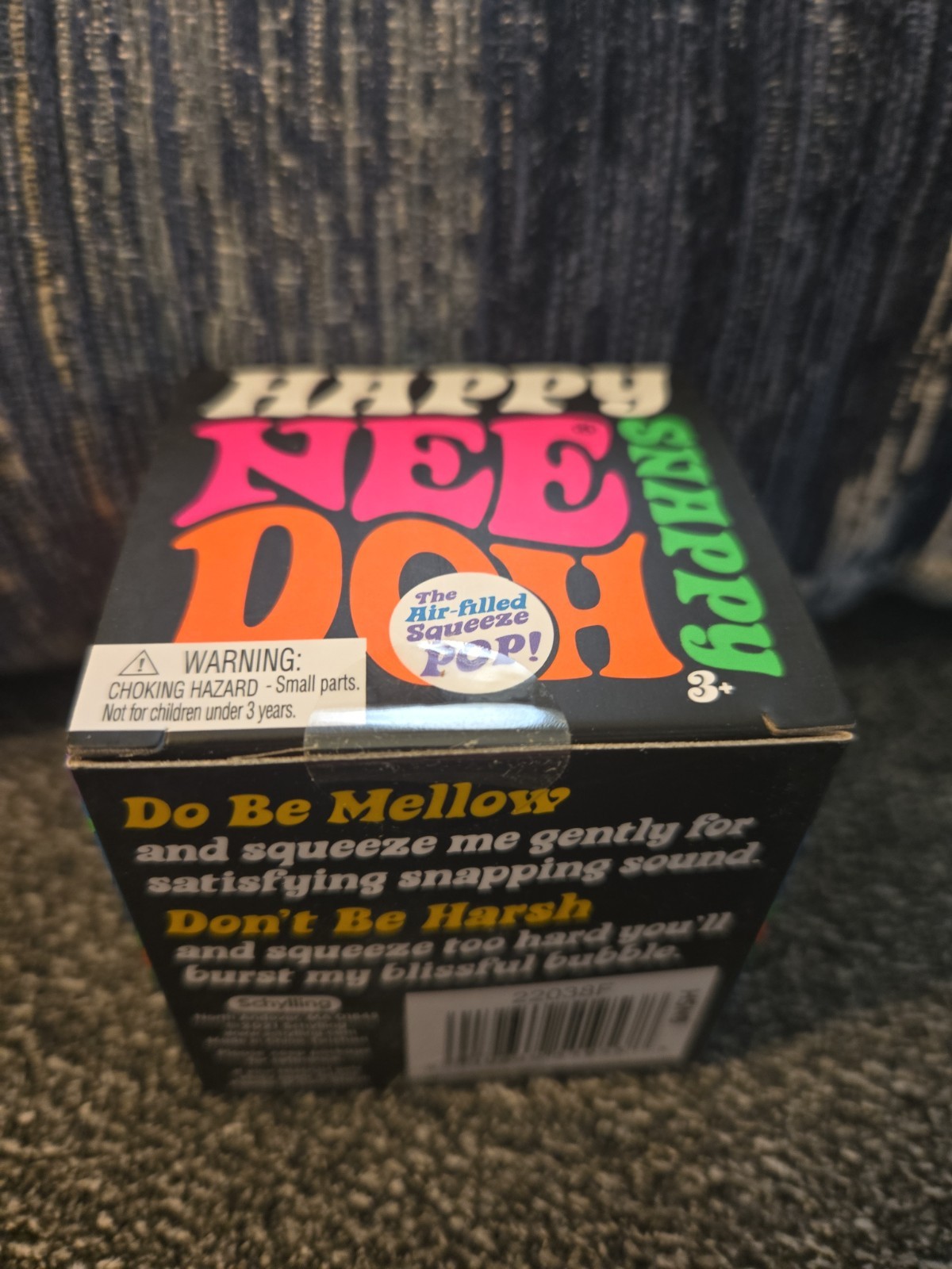 RARE Happy Snappy Push Popping Groovy Glob Air Filled NEEDOH Push POP GREEN