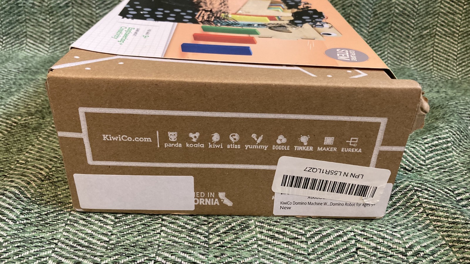 KiwiCo Tinker Crate Domino Machine | STEM Engineering Kit Ages 9+ | Unused