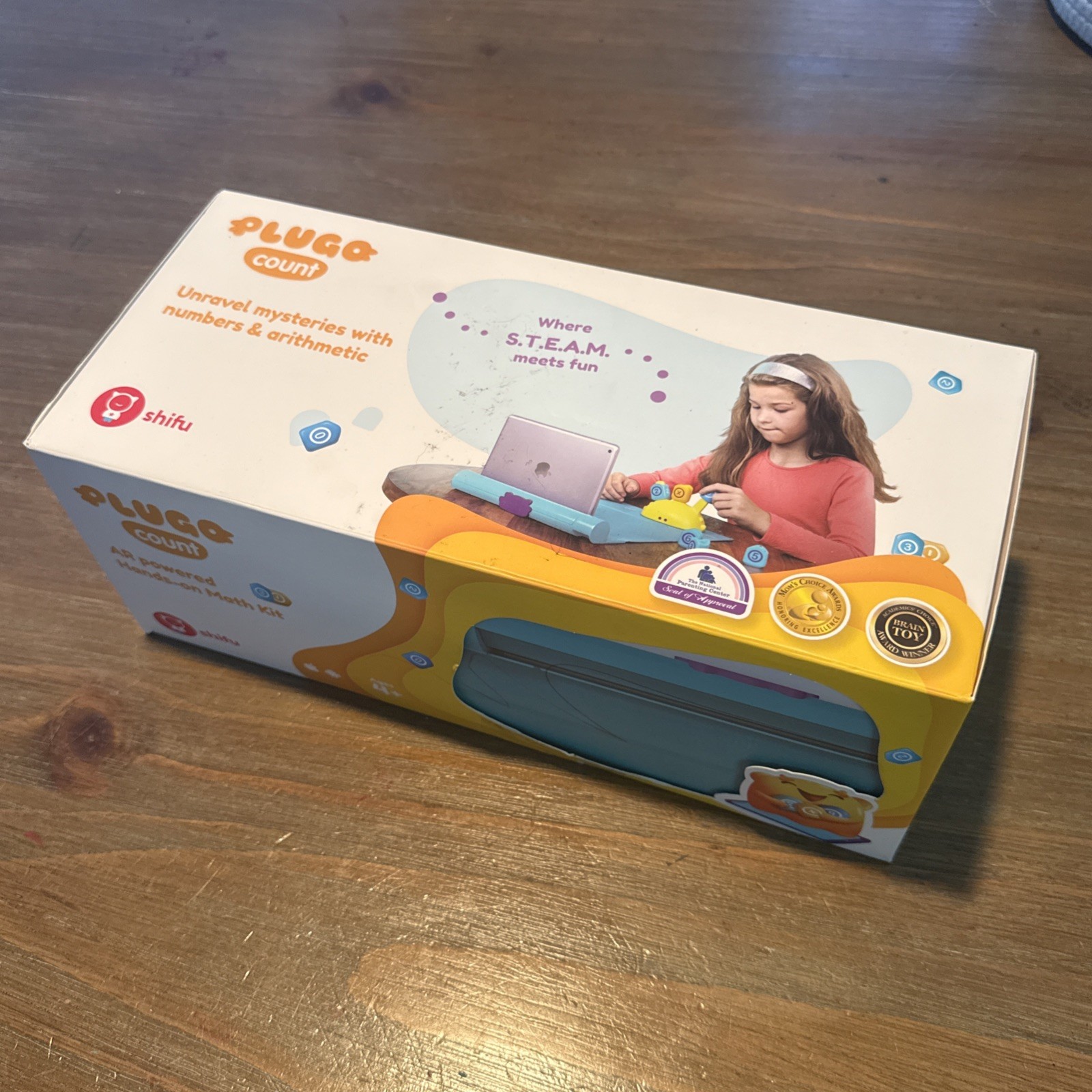 Shifu PLUGO COUNT AR Powered Hands On Math Games Kit Stim Learning Toy