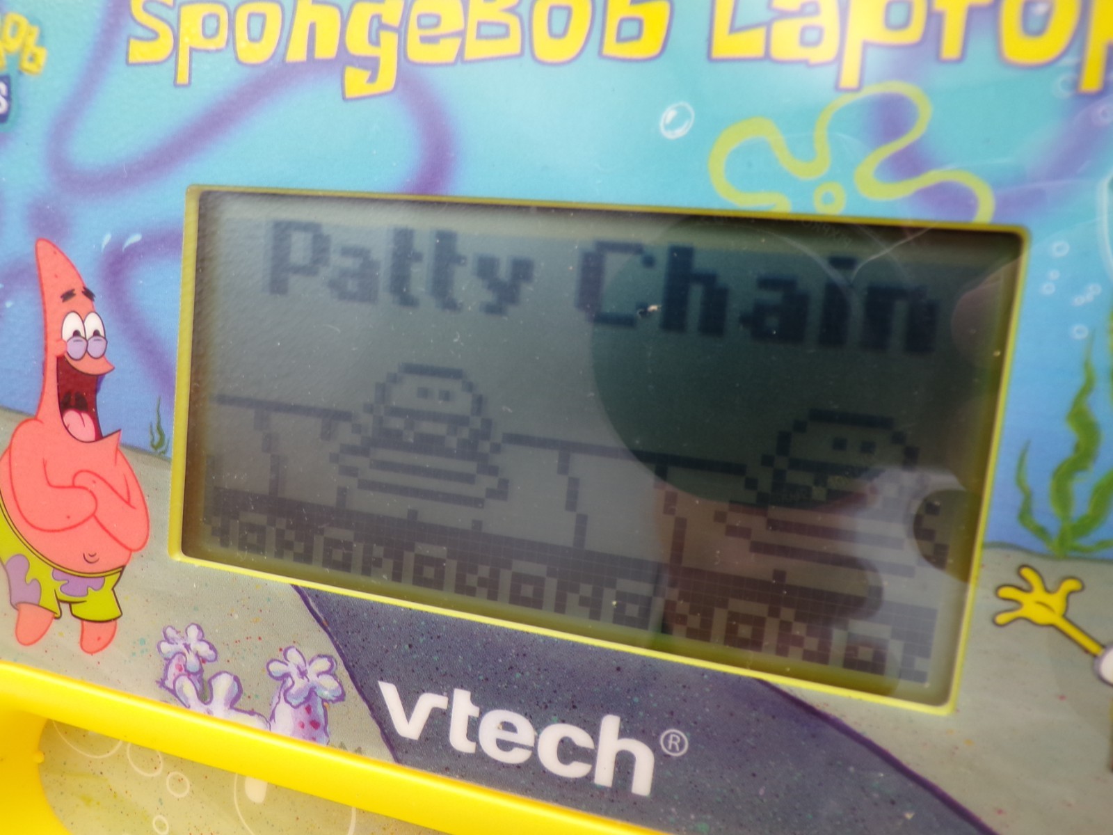 VTech SpongeBob SquarePants Electronic Learning Laptop Educational Toy Working