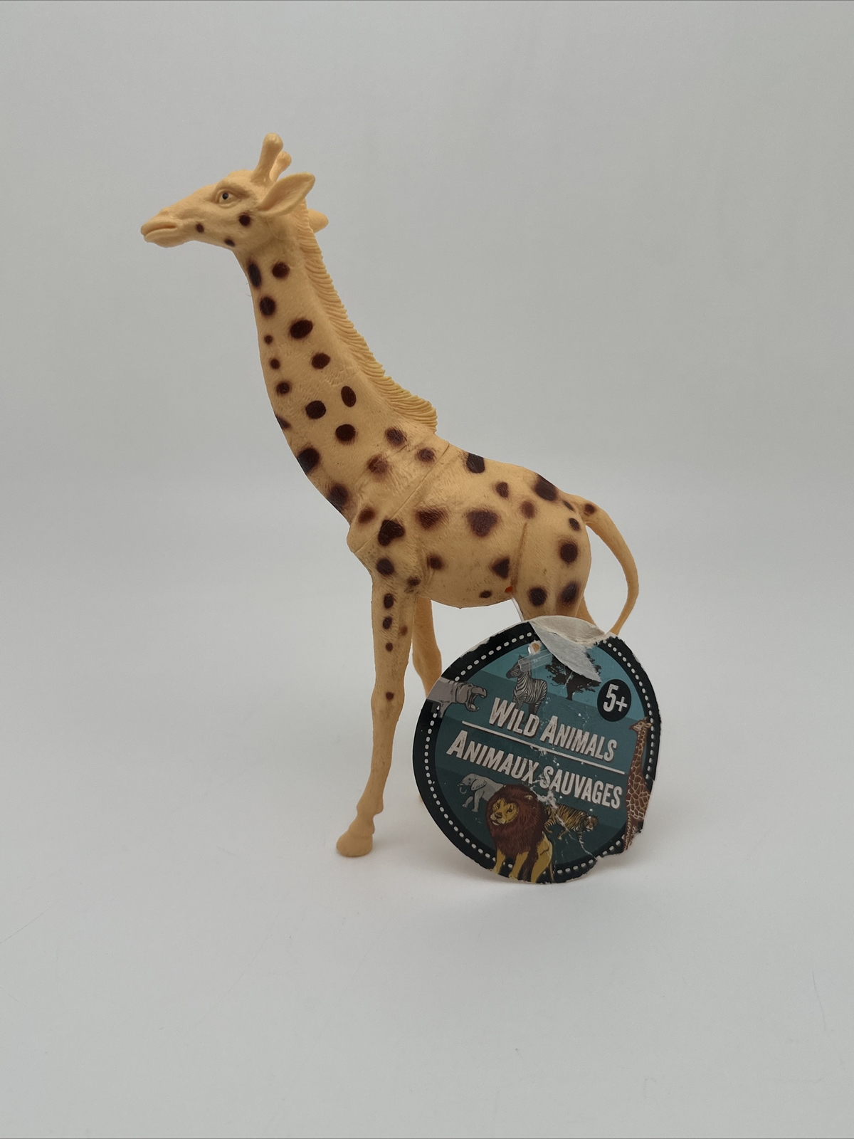 Giraffe Wild Safari Figure Plastic Animal Pretend Play Toys Greenbrier Toys….91