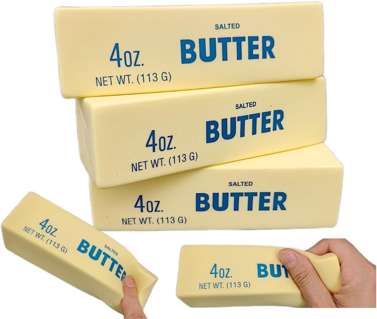 New 14oz Giant Butter Squishy Stick Realistic Soft Squeeze Stress Relief